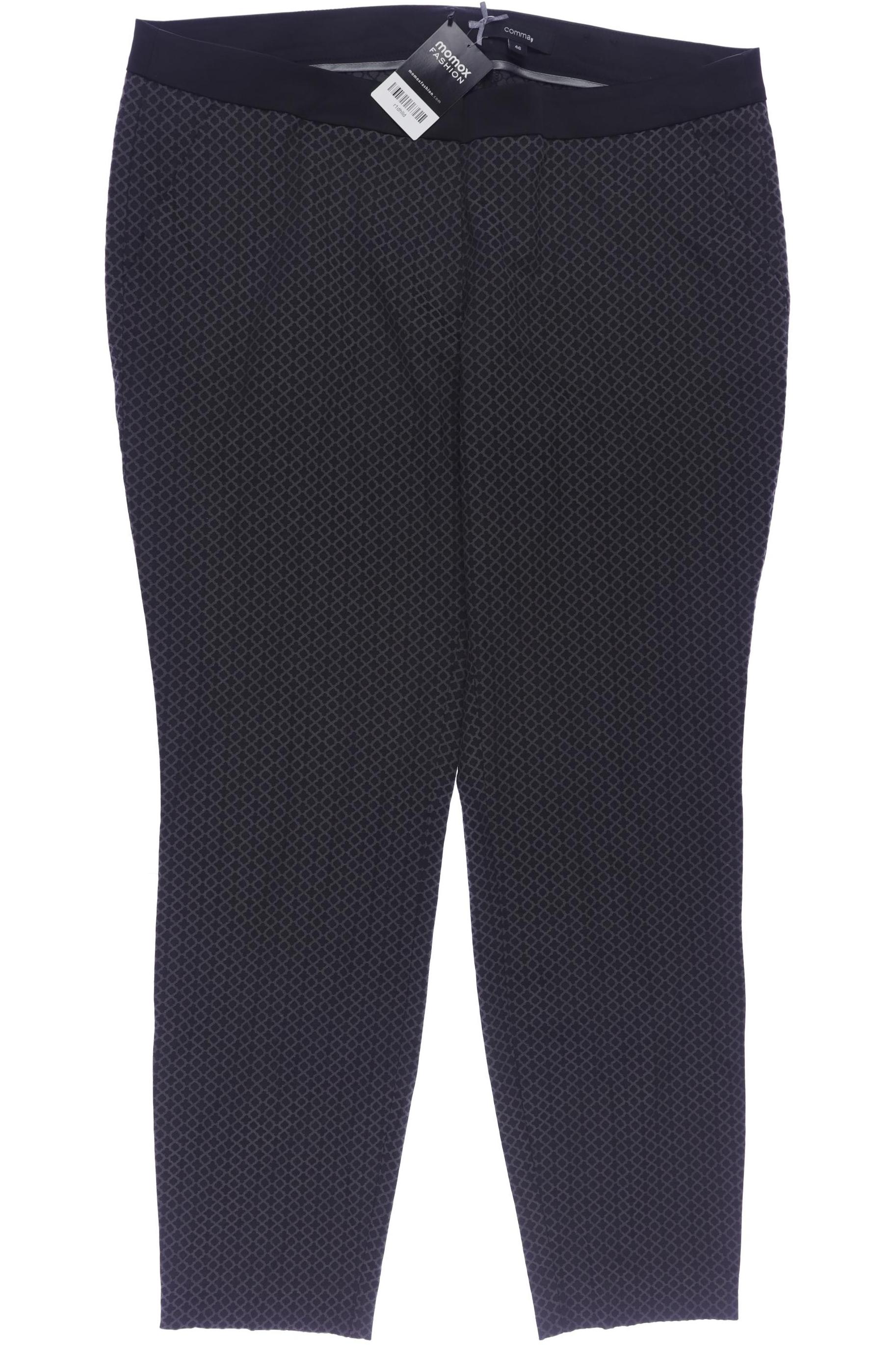 

Comma Damen Stoffhose, schwarz, Gr. 46