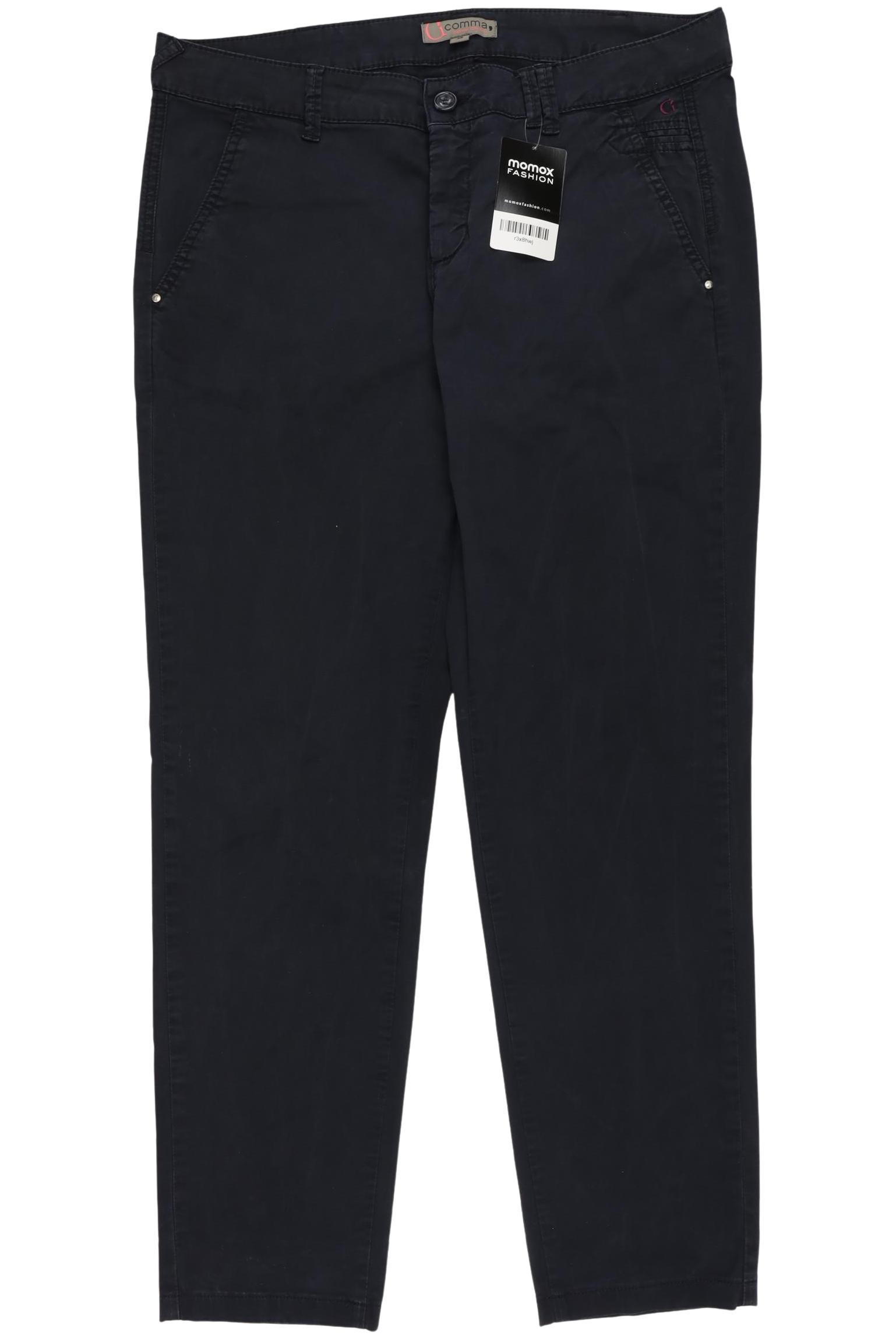

Comma Damen Stoffhose, marineblau, Gr. 38