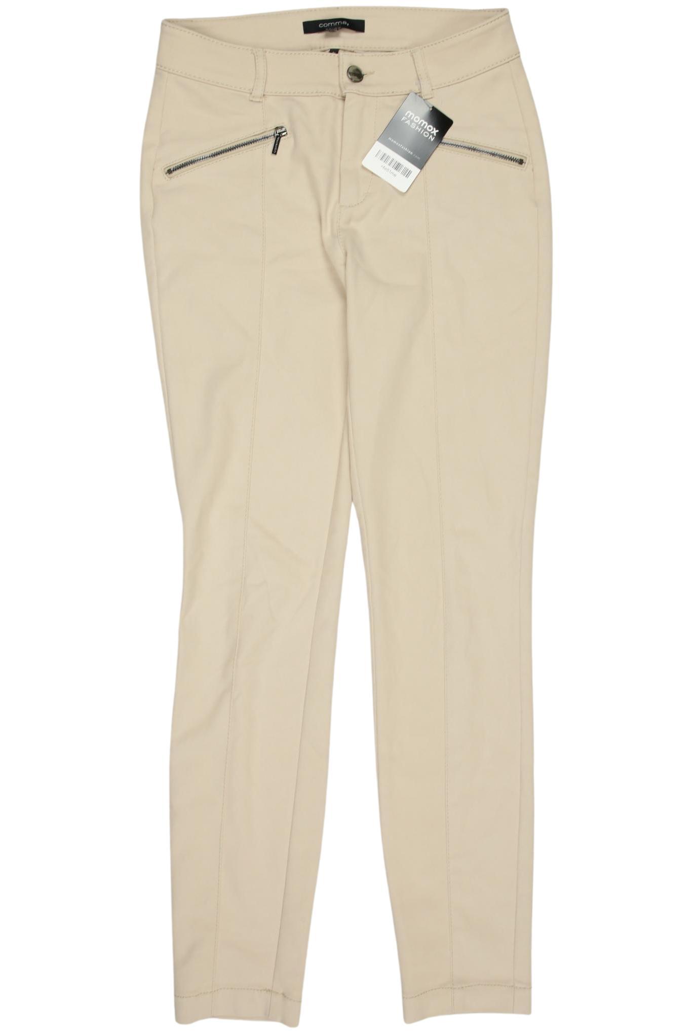 

Comma Damen Stoffhose, beige, Gr. 32