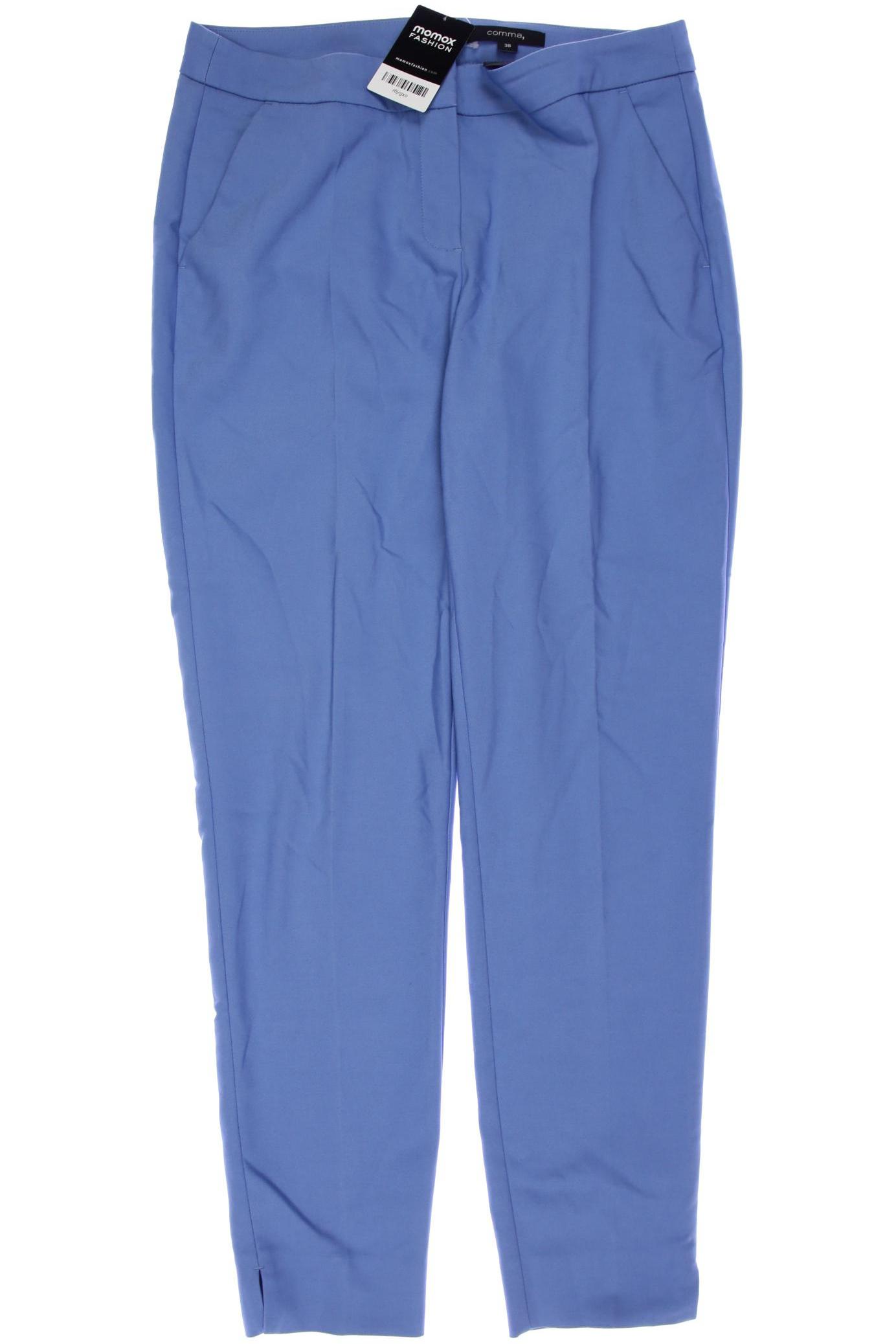 

Comma Damen Stoffhose, blau, Gr. 38