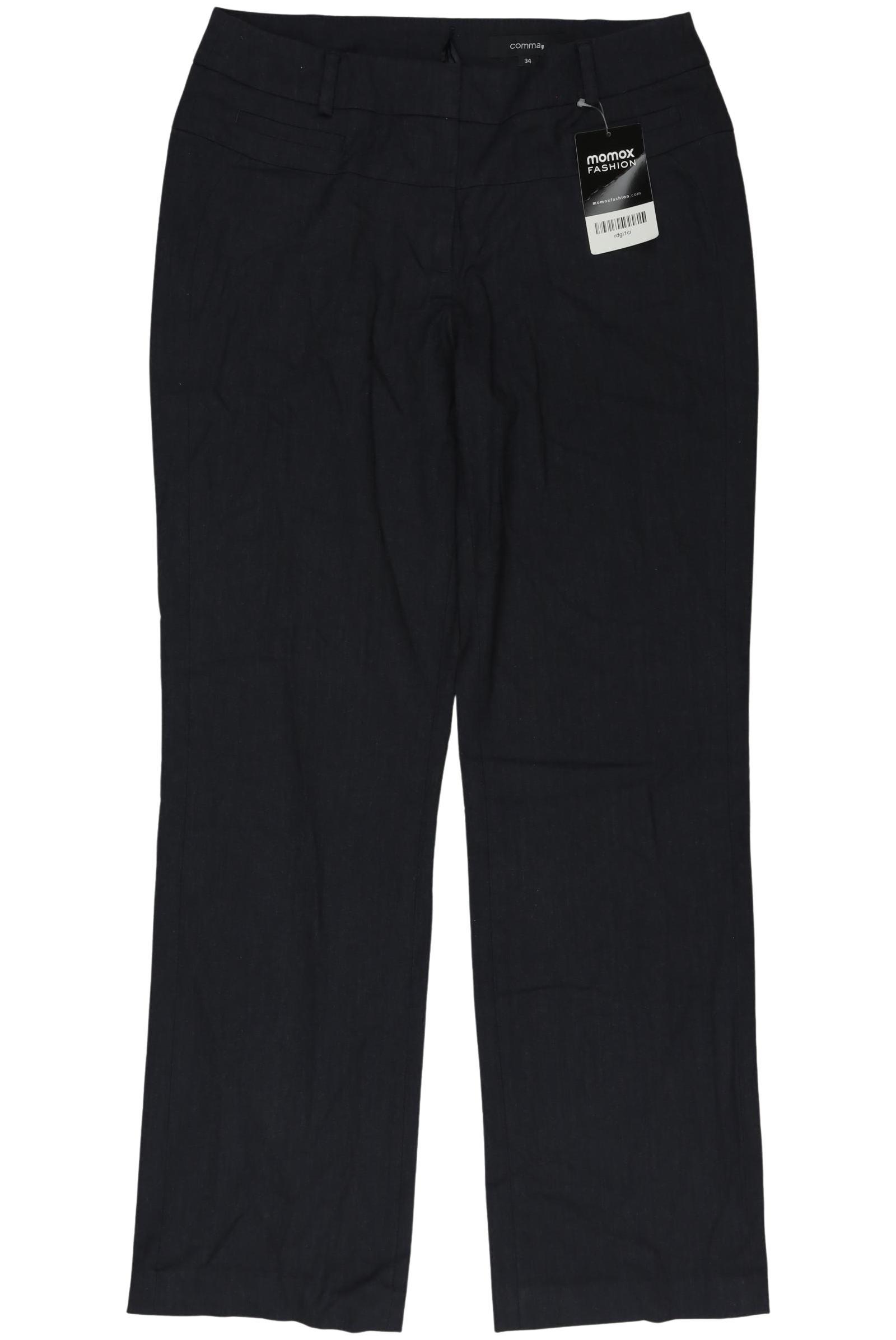 

Comma Damen Stoffhose, marineblau, Gr. 34