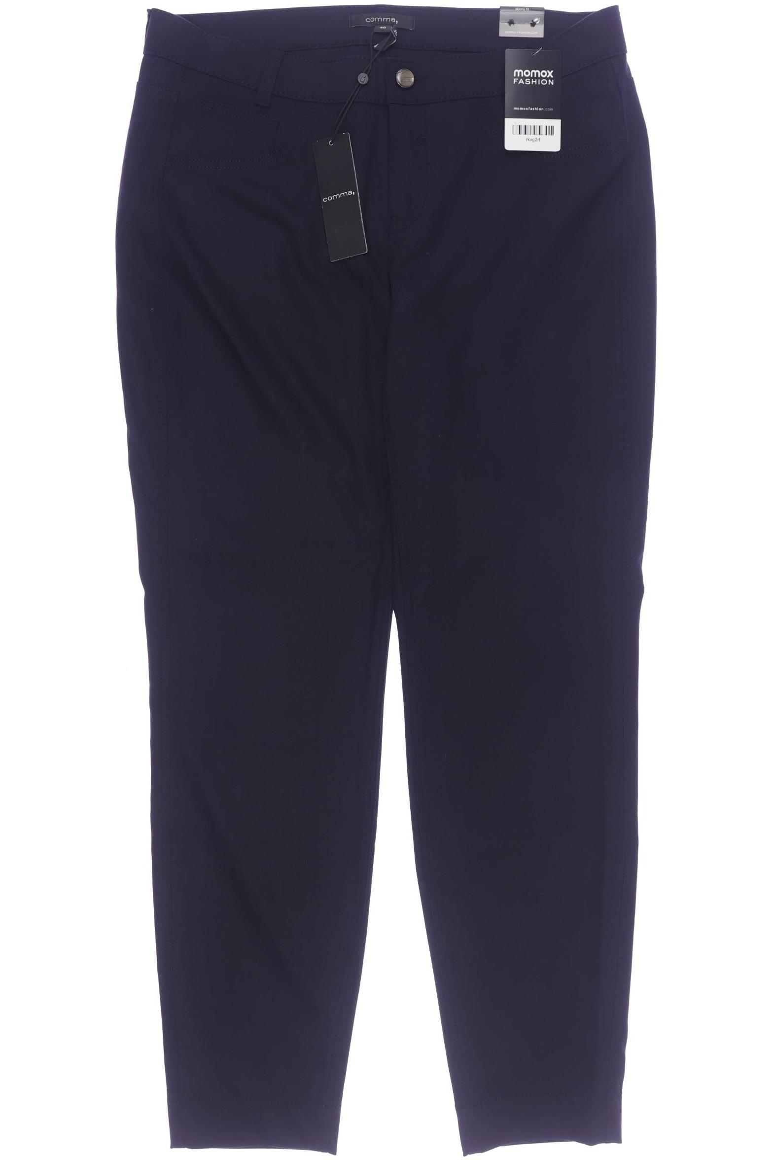 

Comma Damen Stoffhose, marineblau, Gr. 40