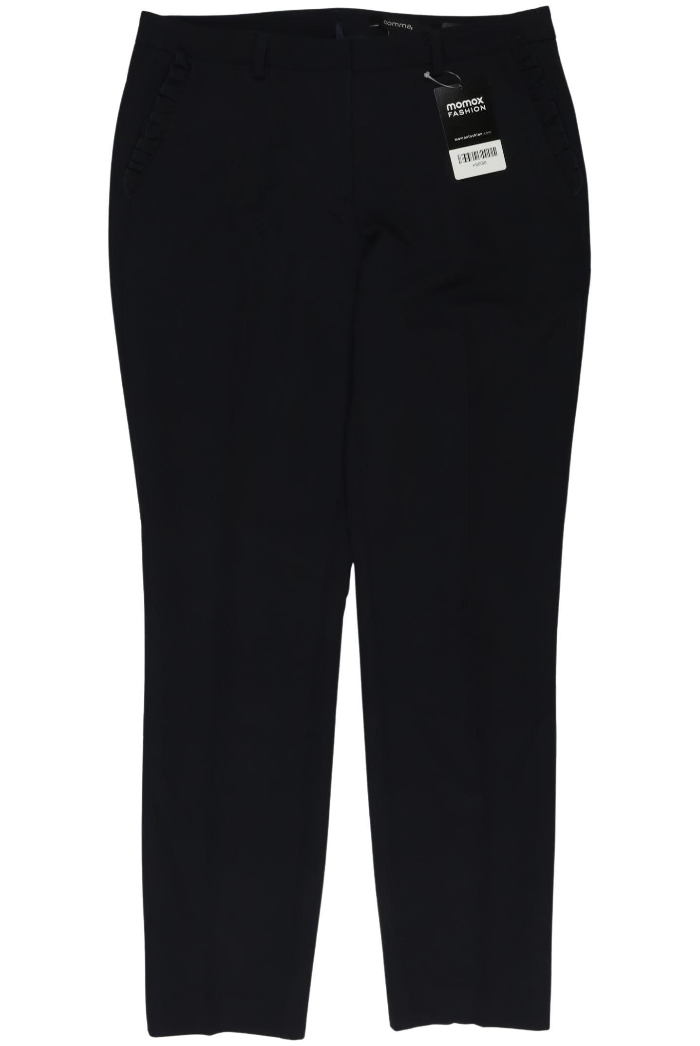 

Comma Damen Stoffhose, marineblau, Gr. 36
