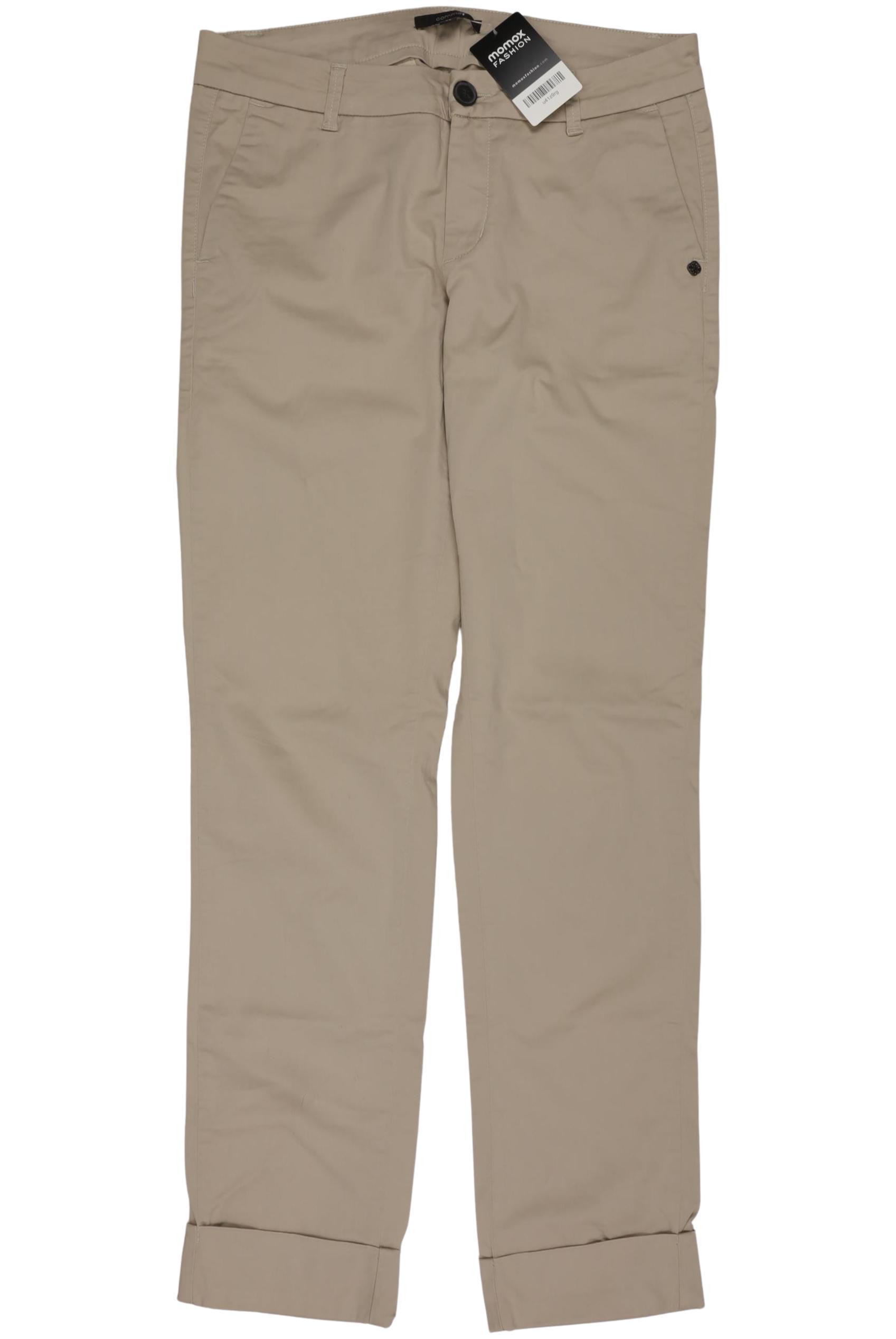 

Comma Damen Stoffhose, beige, Gr. 36