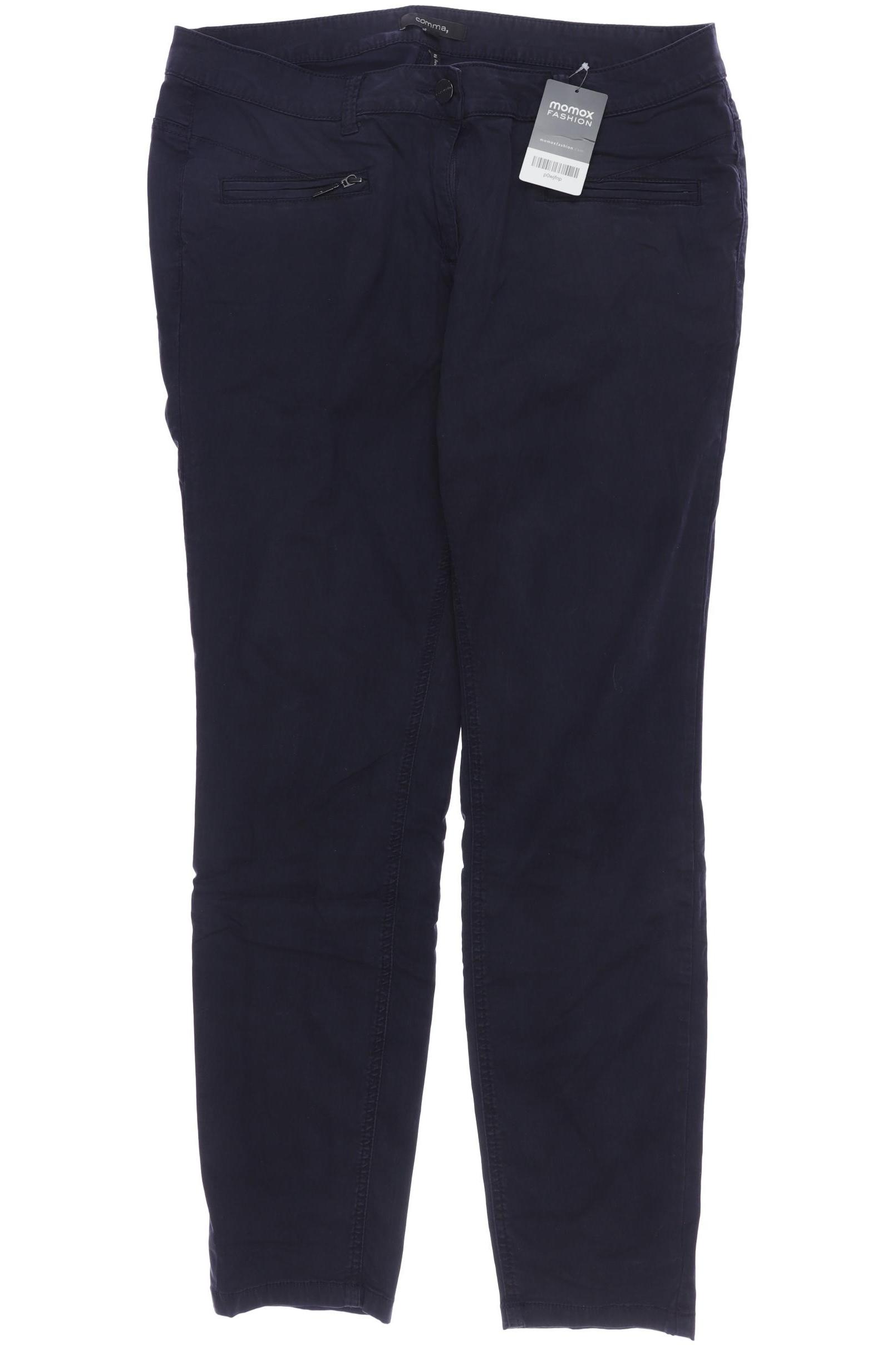 

Comma Damen Stoffhose, marineblau, Gr. 44