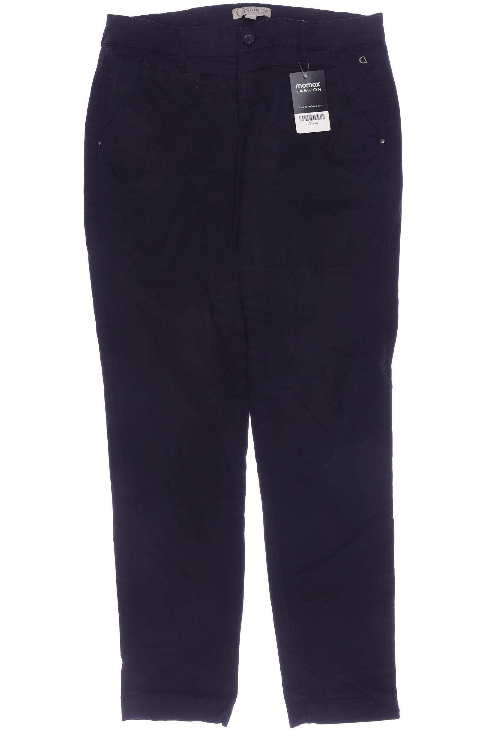 

Comma Damen Stoffhose, marineblau, Gr. 38