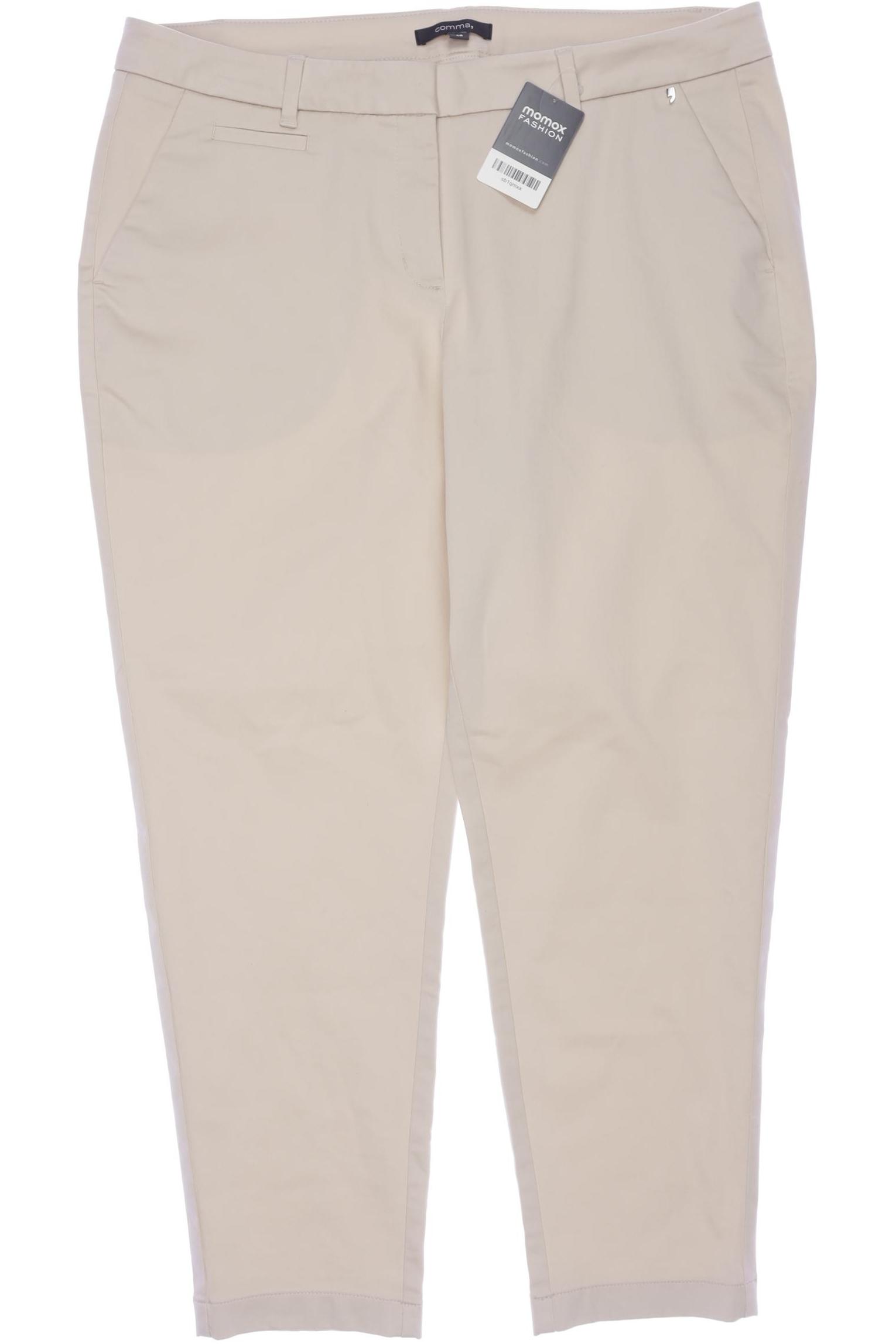 

Comma Damen Stoffhose, beige, Gr. 46