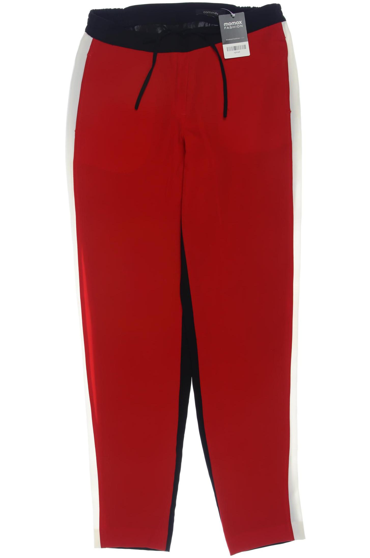 

Comma Damen Stoffhose, rot, Gr. 38