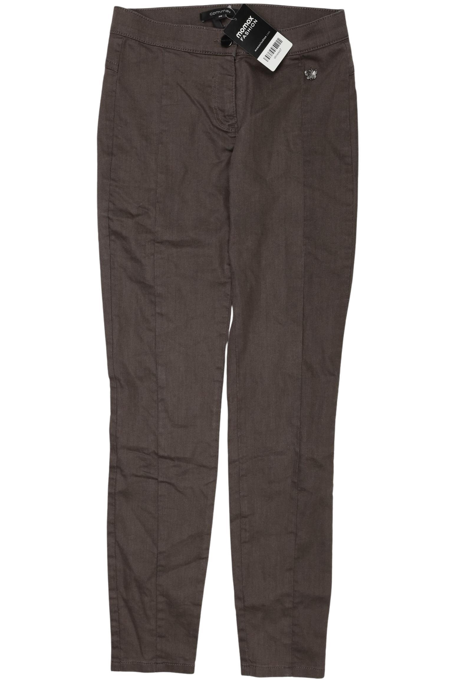 

Comma Damen Stoffhose, braun, Gr. 32