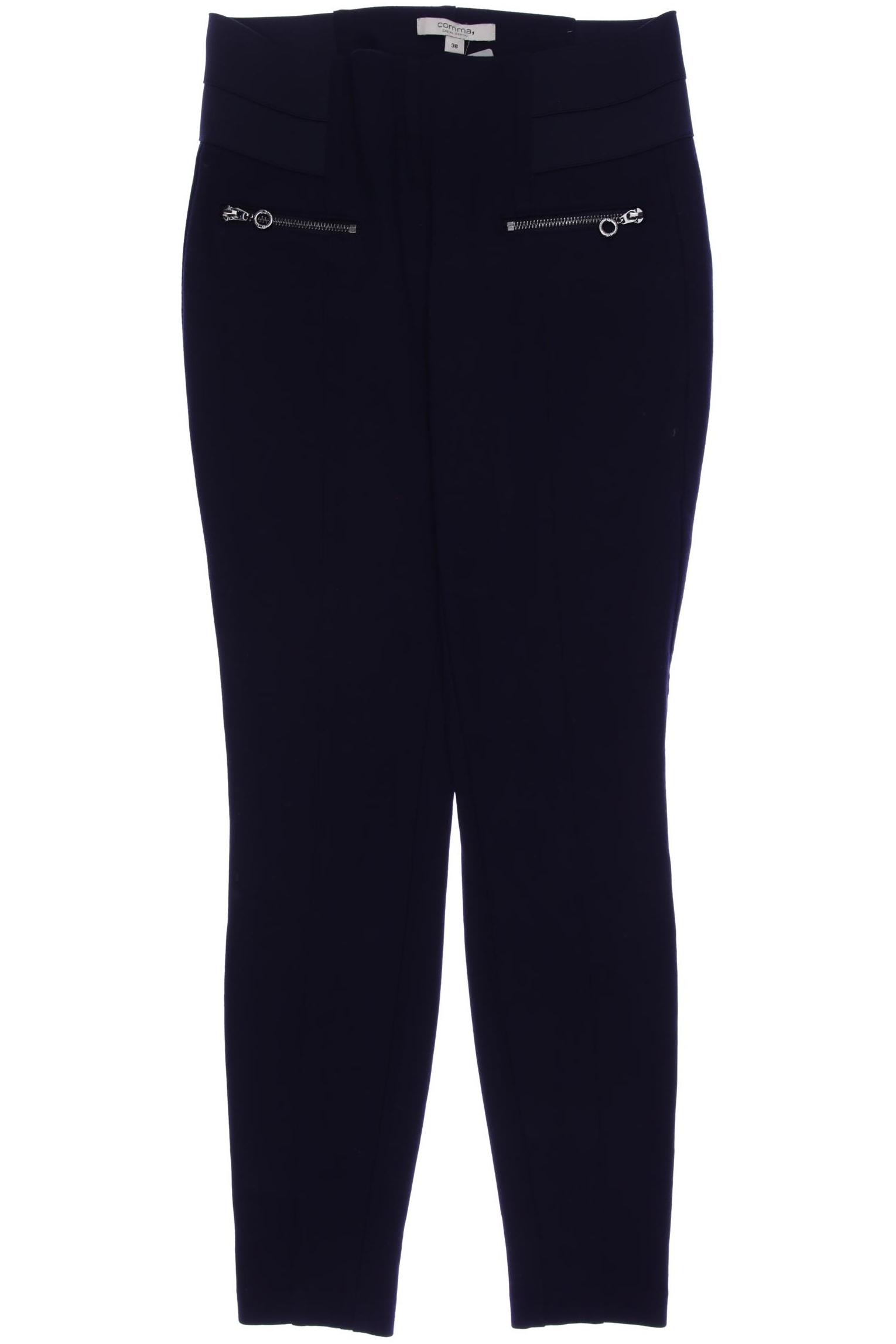 

Comma Damen Stoffhose, marineblau, Gr. 38
