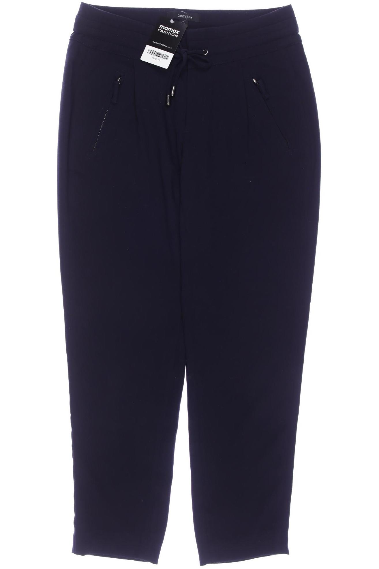 

Comma Damen Stoffhose, marineblau, Gr. 34
