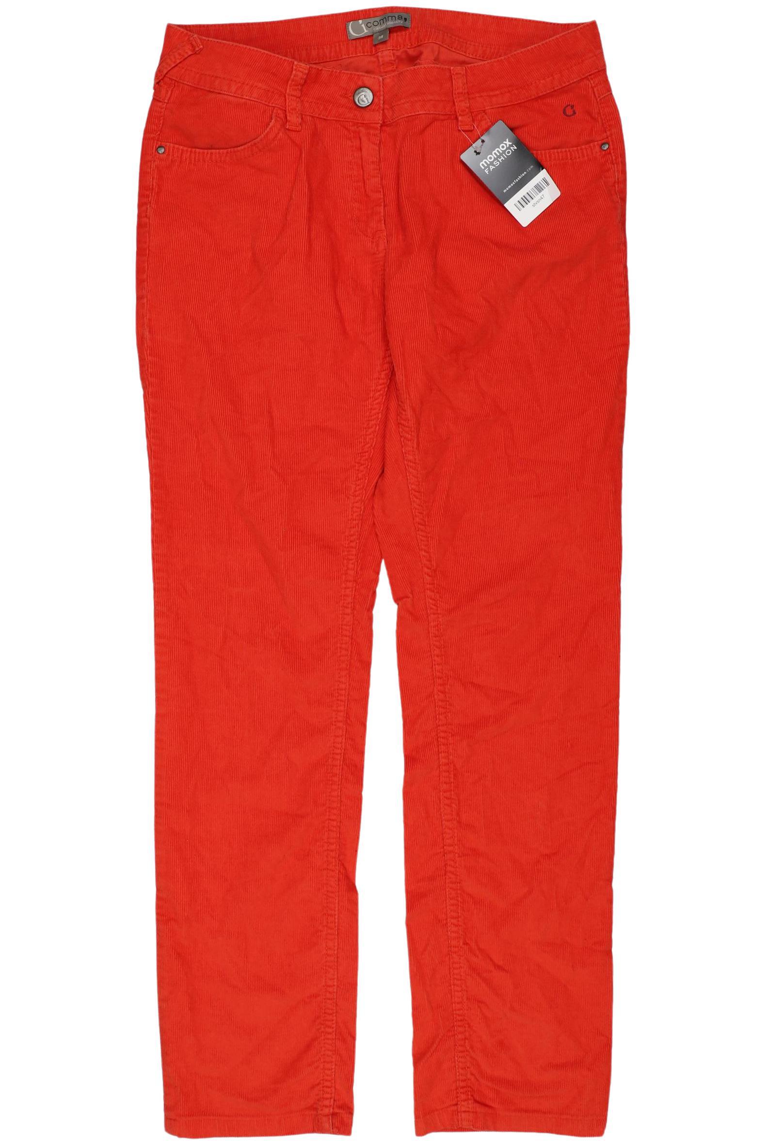 

Comma Damen Stoffhose, rot, Gr. 38