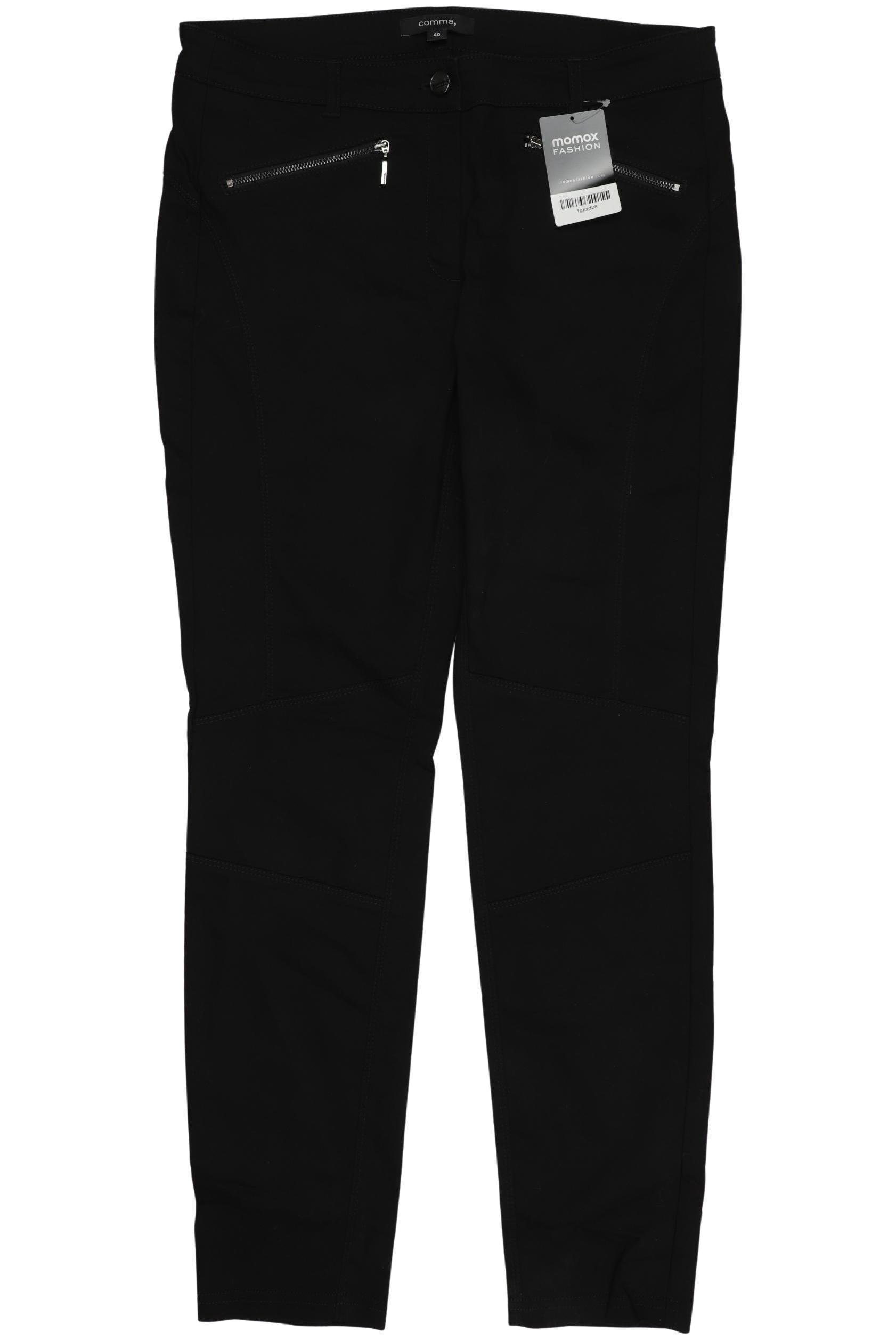 

Comma Damen Stoffhose, schwarz, Gr. 40