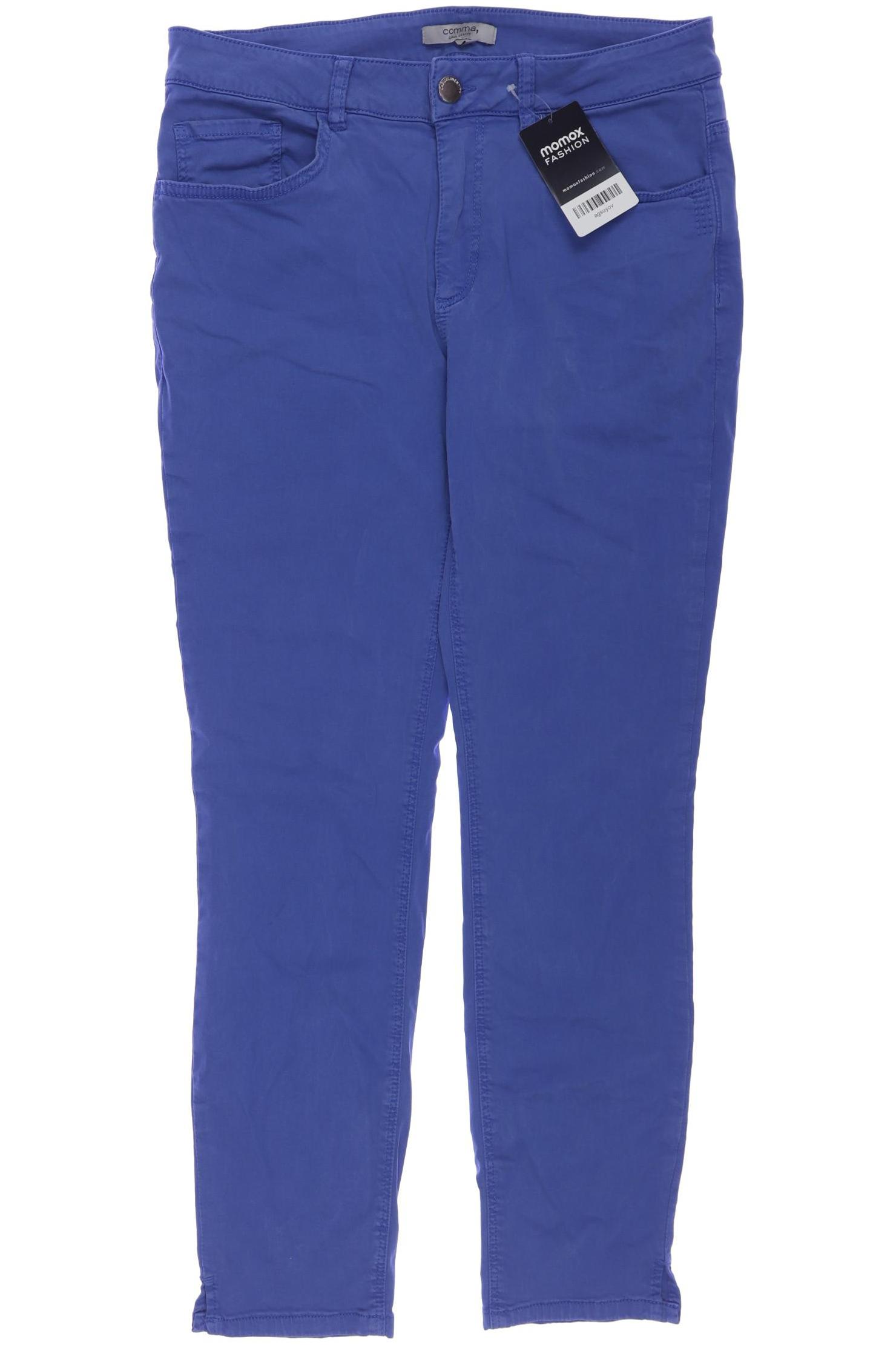 

Comma Damen Stoffhose, blau, Gr. 38