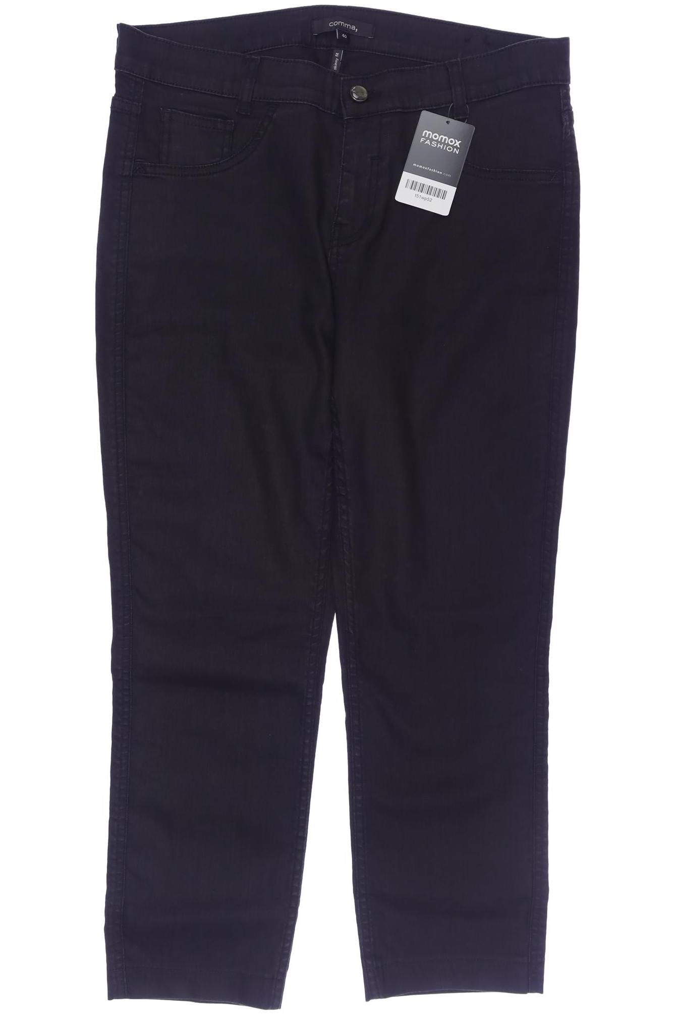 

Comma Damen Stoffhose, schwarz, Gr. 40