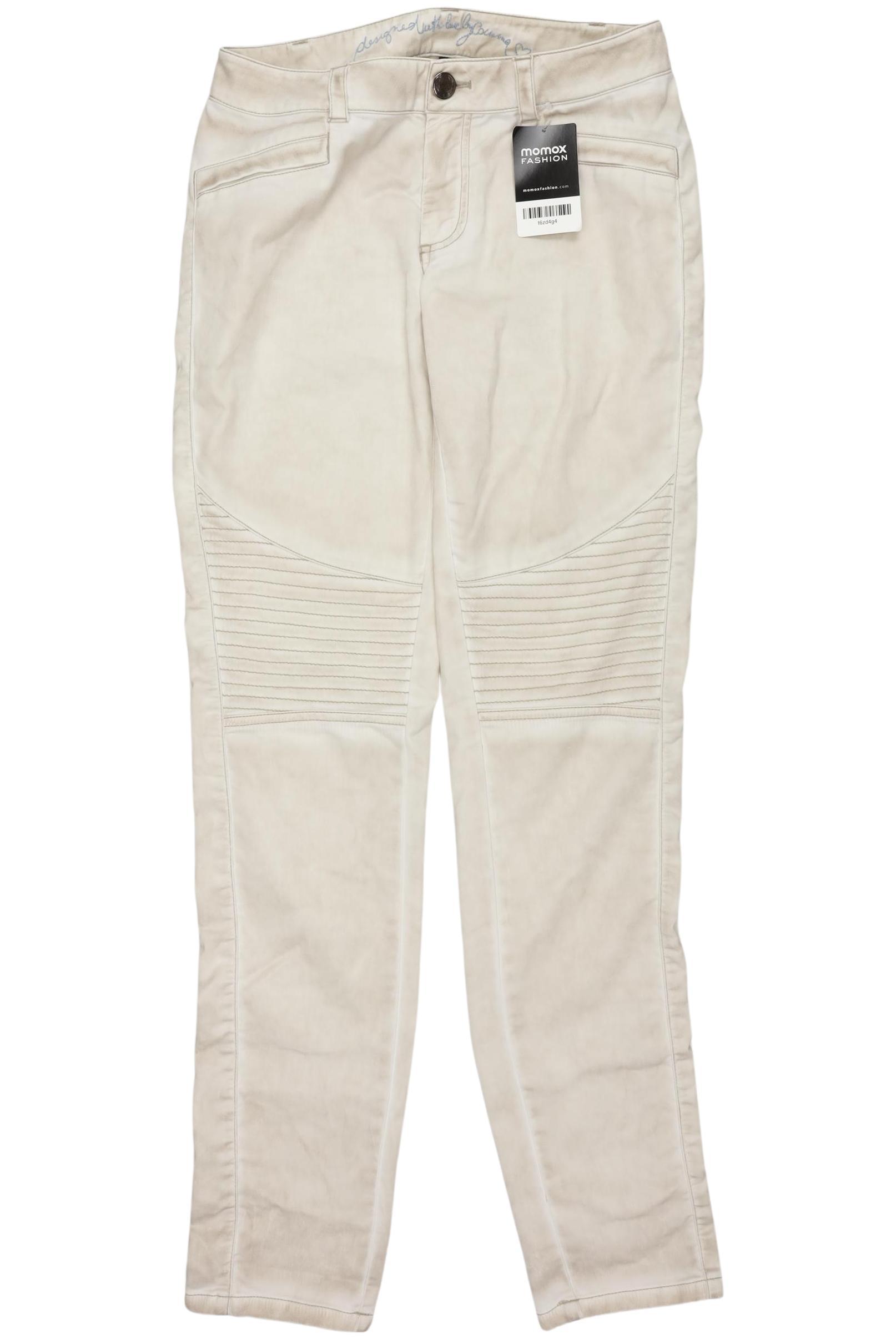 

Comma Damen Stoffhose, cremeweiß, Gr. 34
