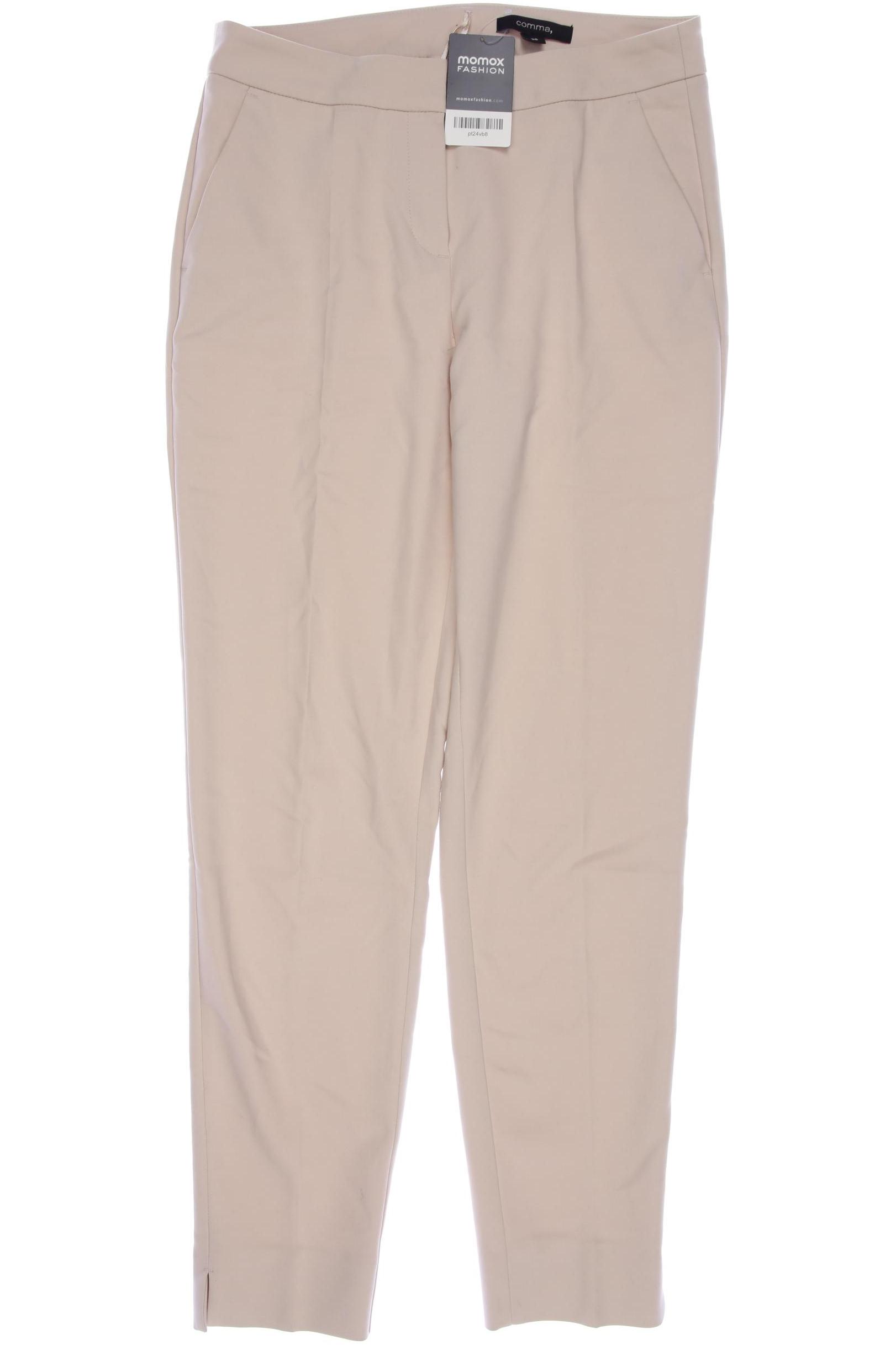 

Comma Damen Stoffhose, beige, Gr. 36
