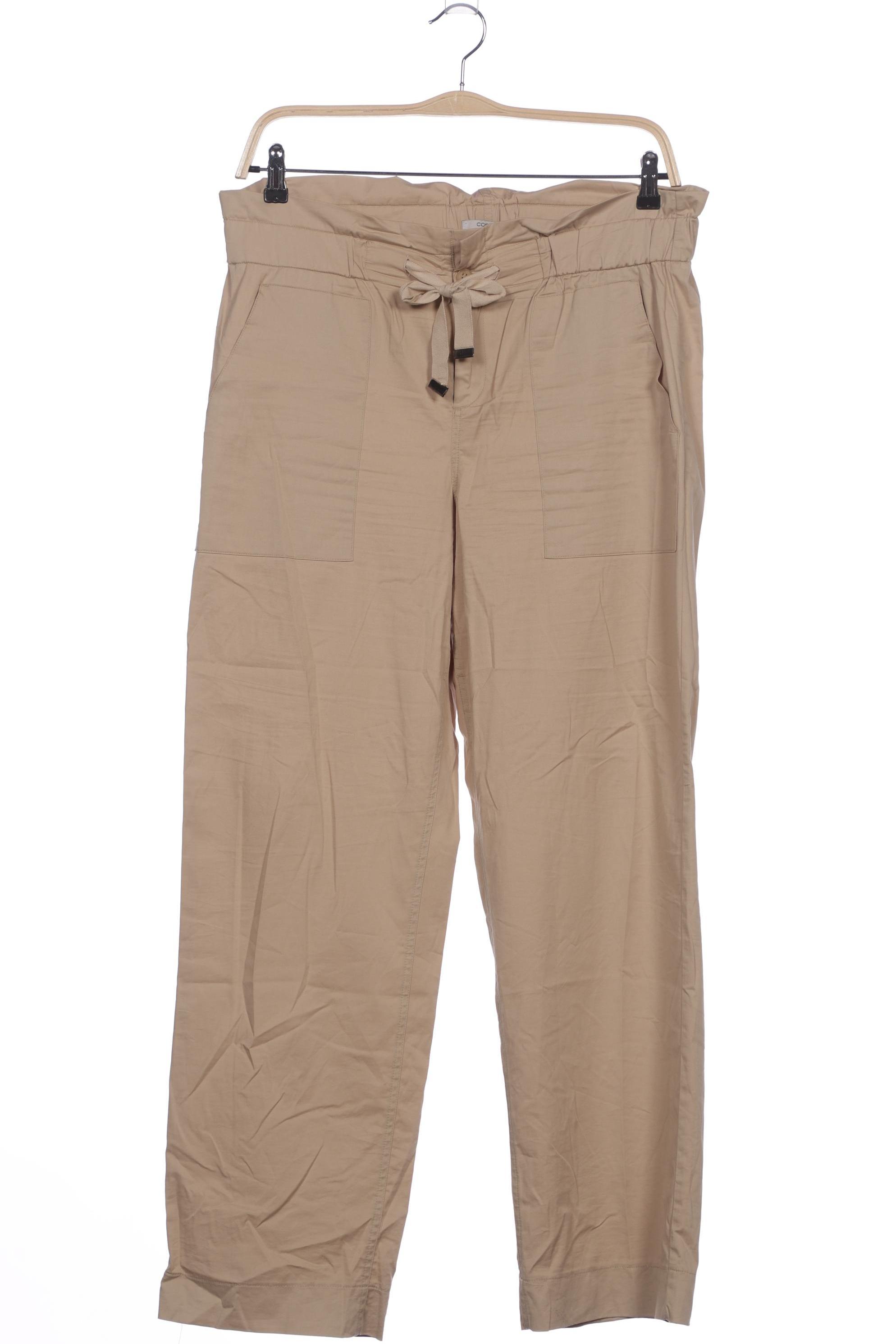 

Comma Damen Stoffhose, beige, Gr. 42