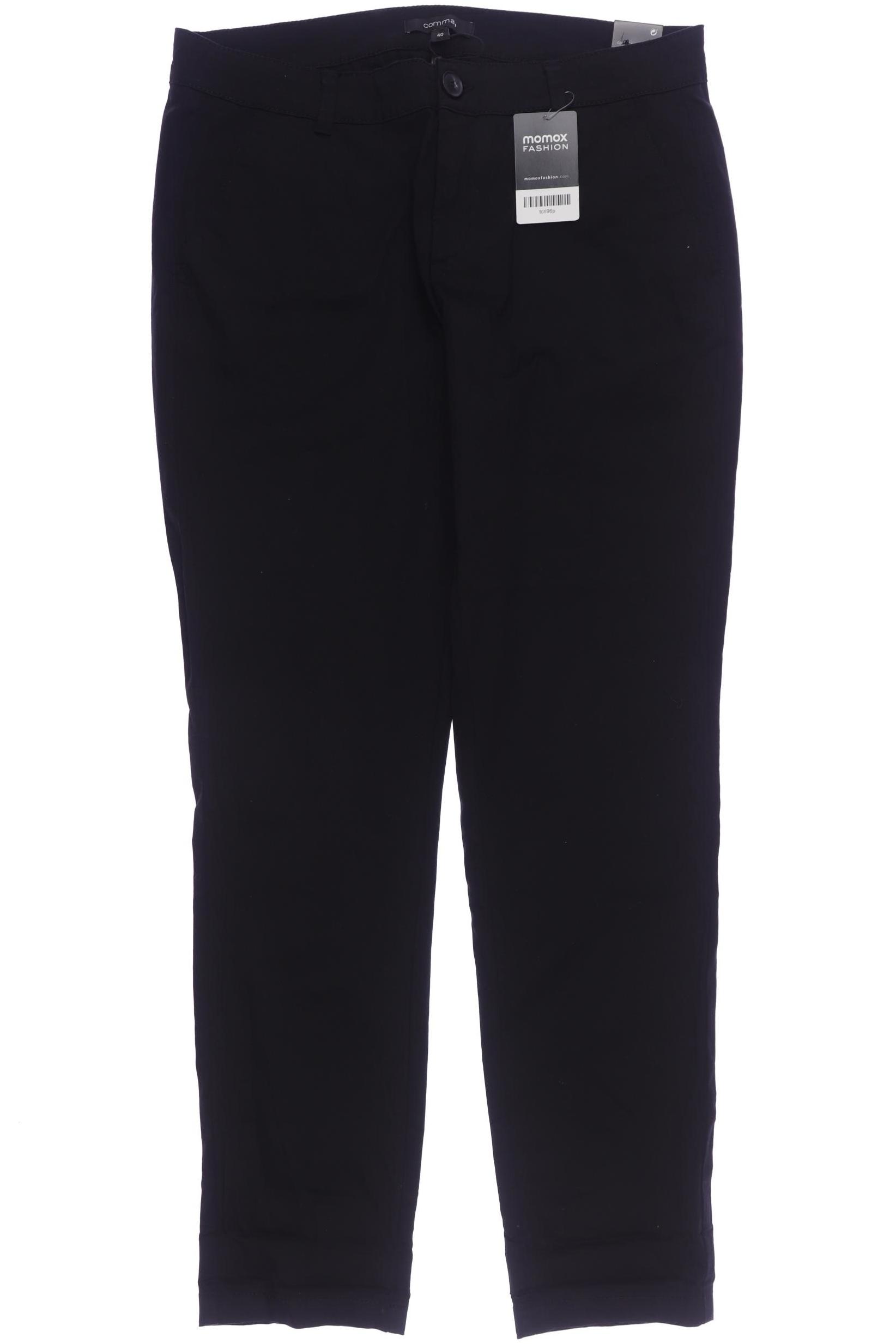 

Comma Damen Stoffhose, schwarz, Gr. 40