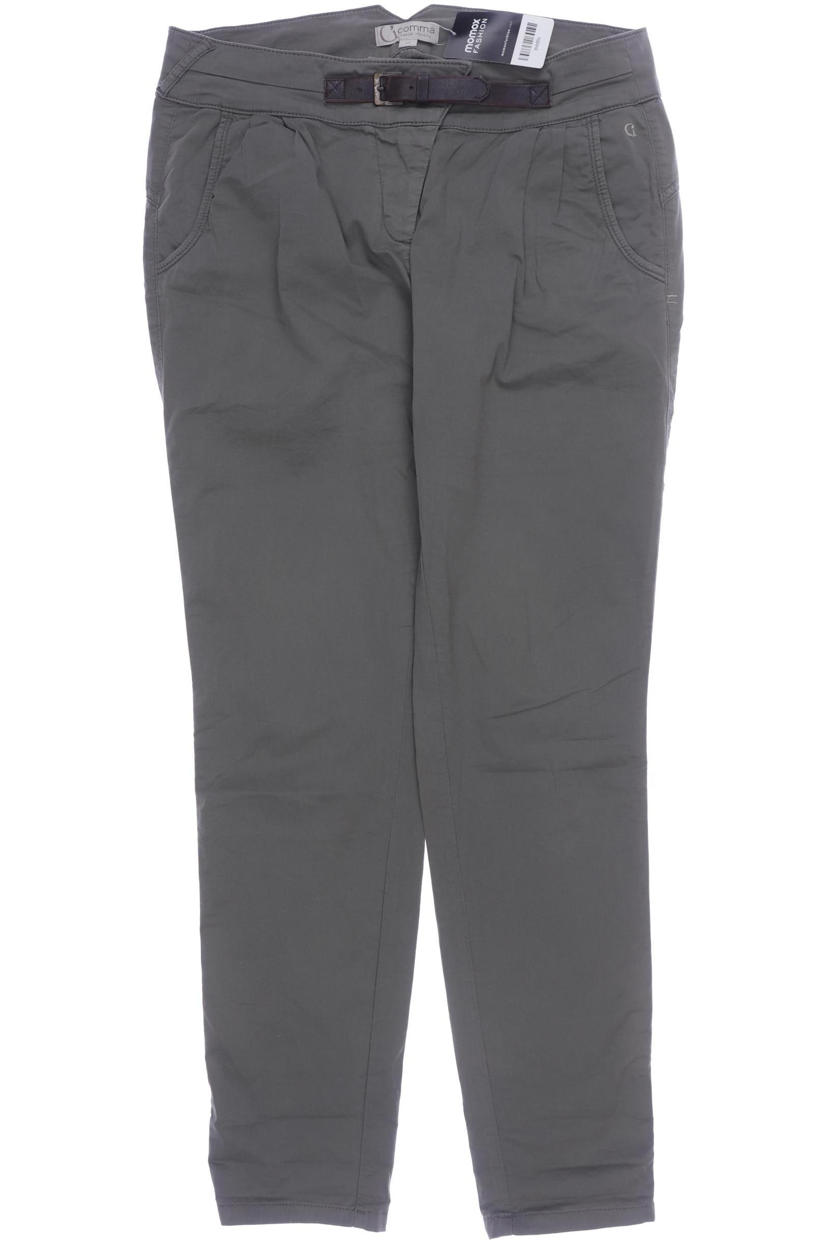

Comma Damen Stoffhose, grün