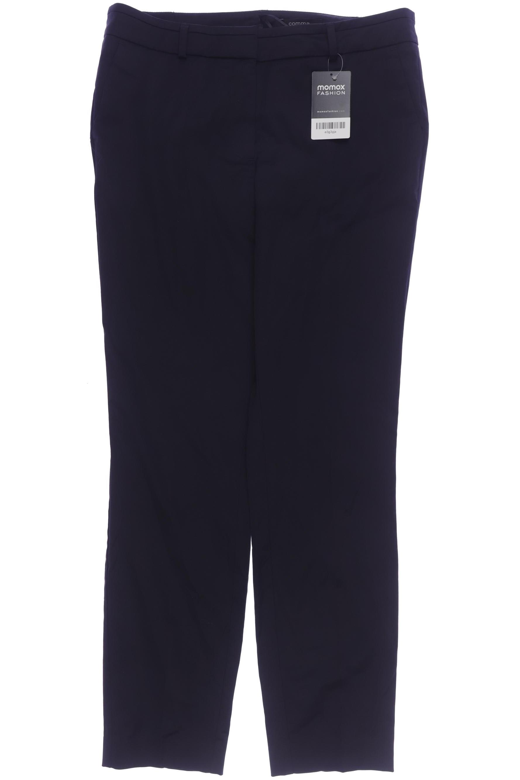 

Comma Damen Stoffhose, marineblau, Gr. 38