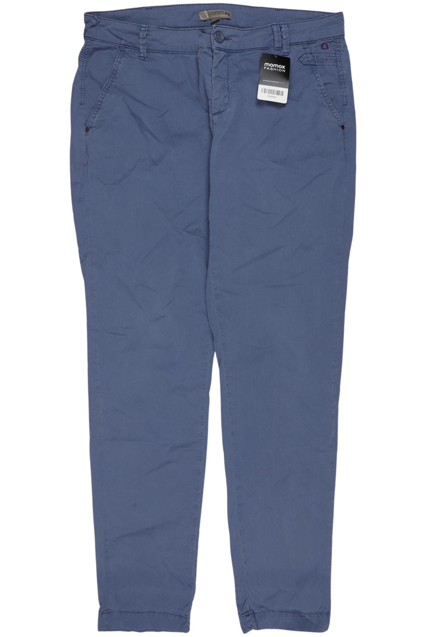

Comma Damen Stoffhose, blau, Gr. 40