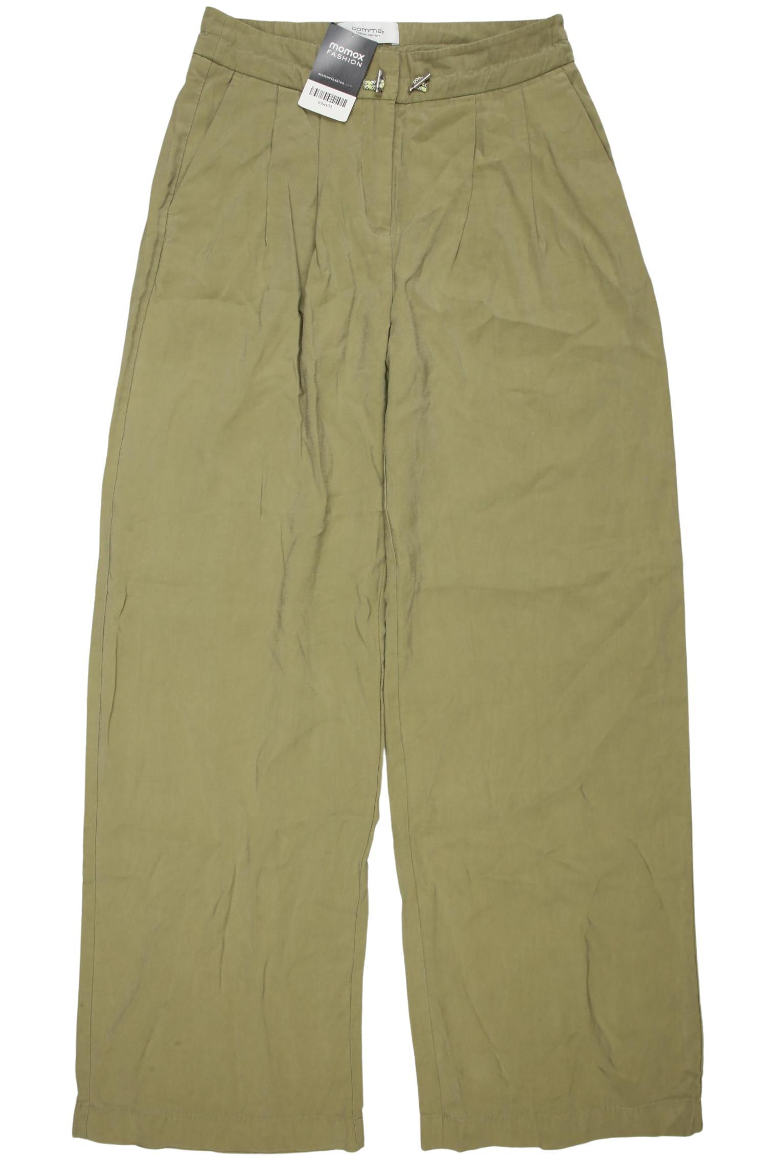 

Comma Damen Stoffhose, grün, Gr. 36
