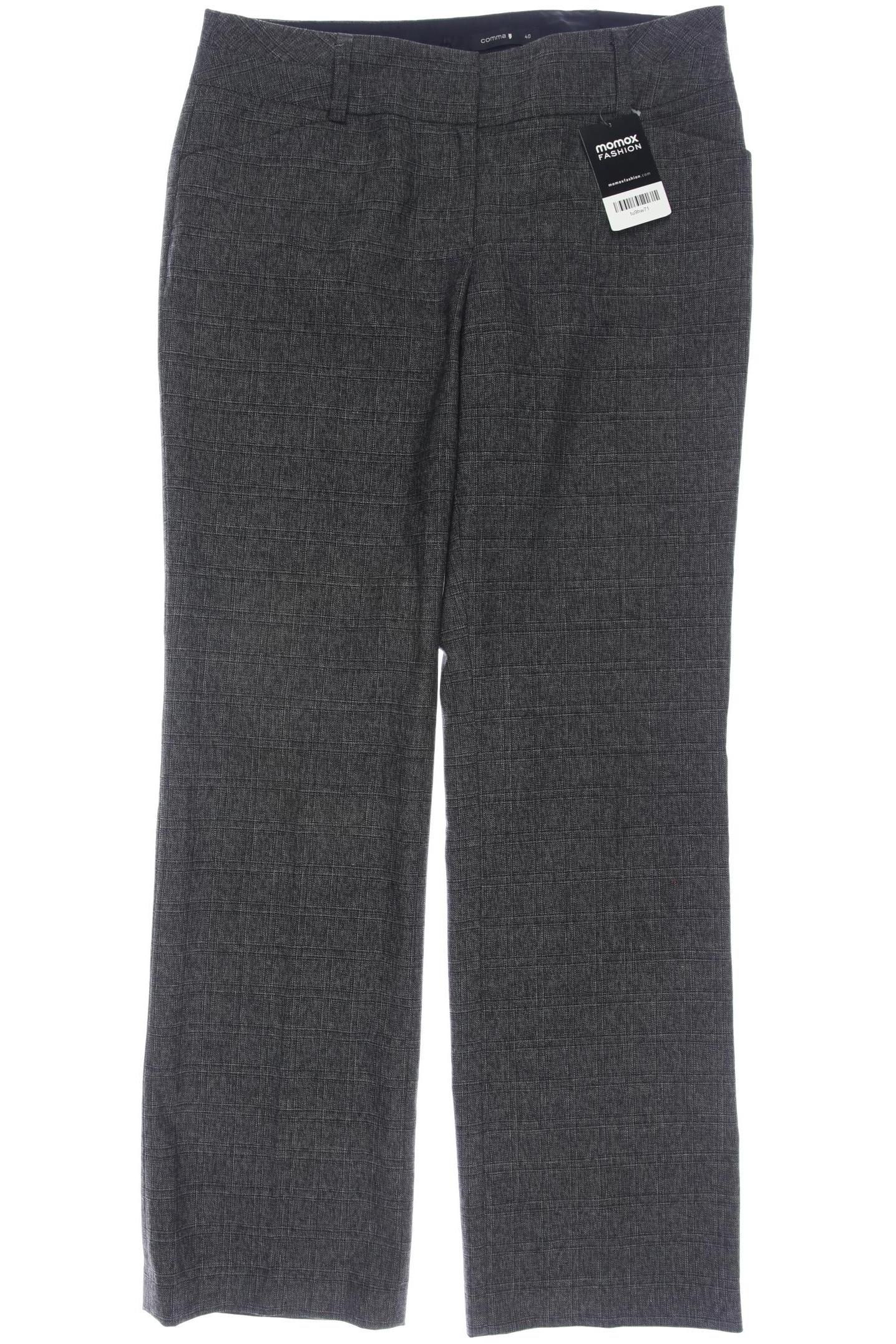 

Comma Damen Stoffhose, grau, Gr. 40