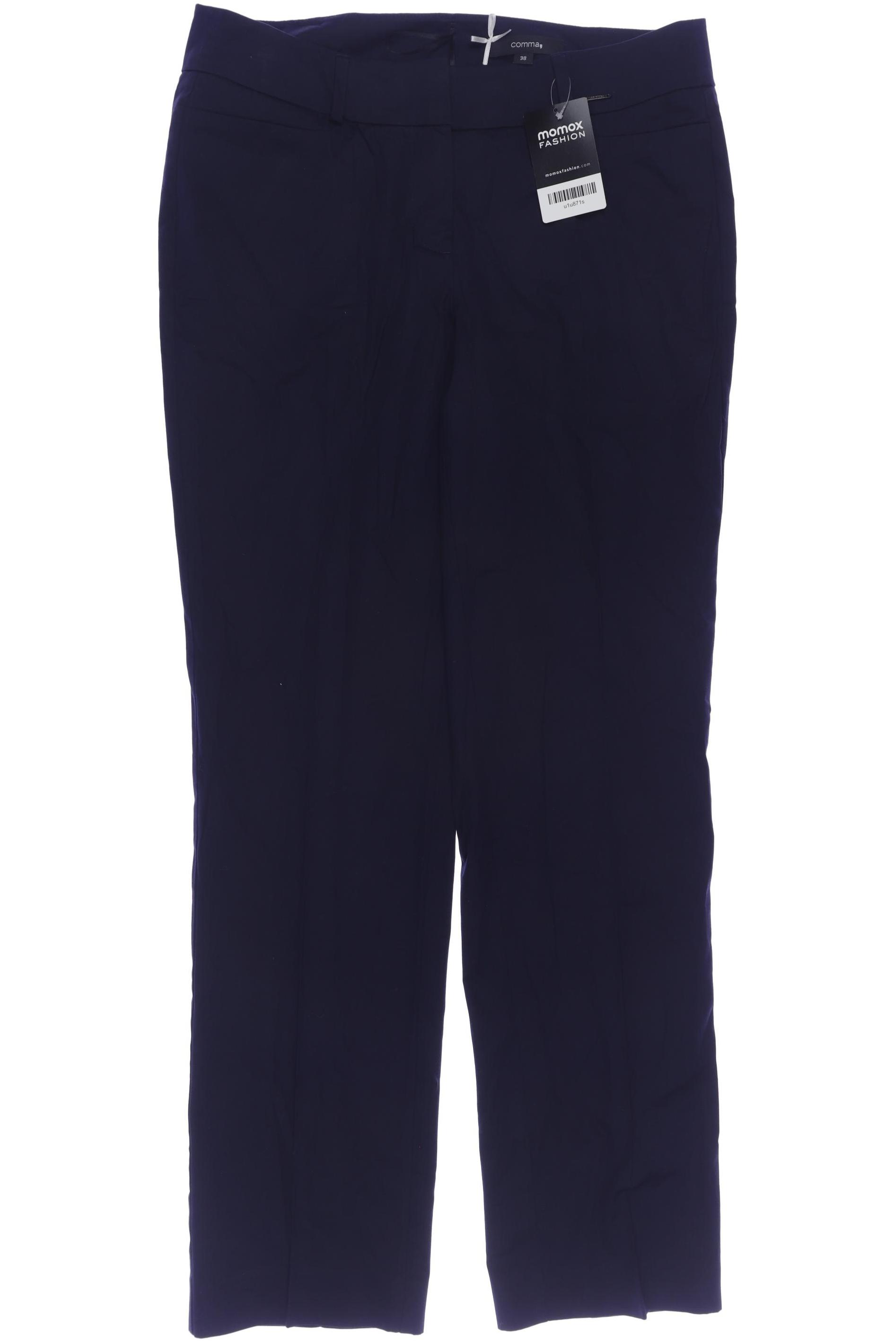 

Comma Damen Stoffhose, marineblau, Gr. 38