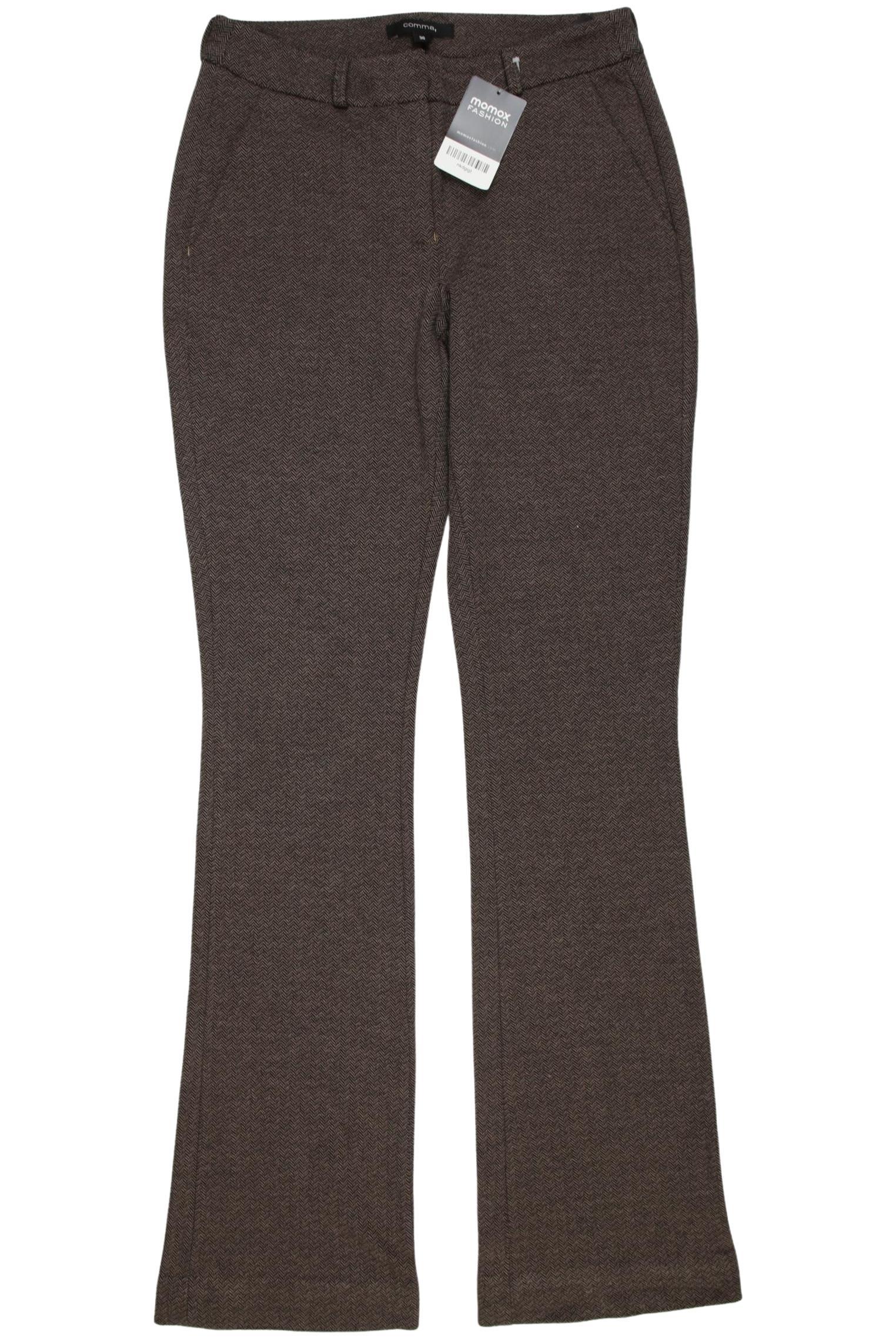 

Comma Damen Stoffhose, braun, Gr. 36