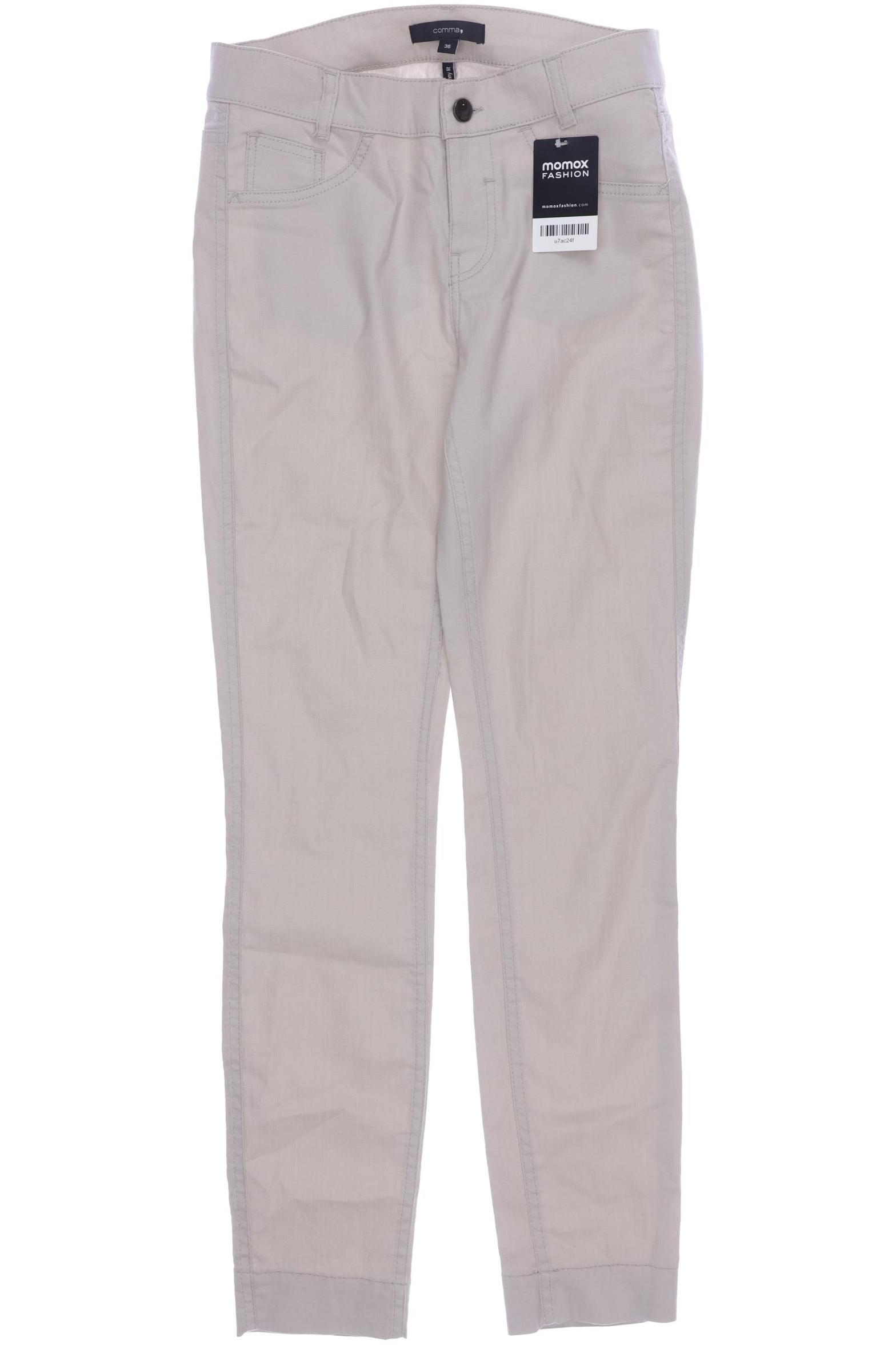 

Comma Damen Stoffhose, beige, Gr. 36