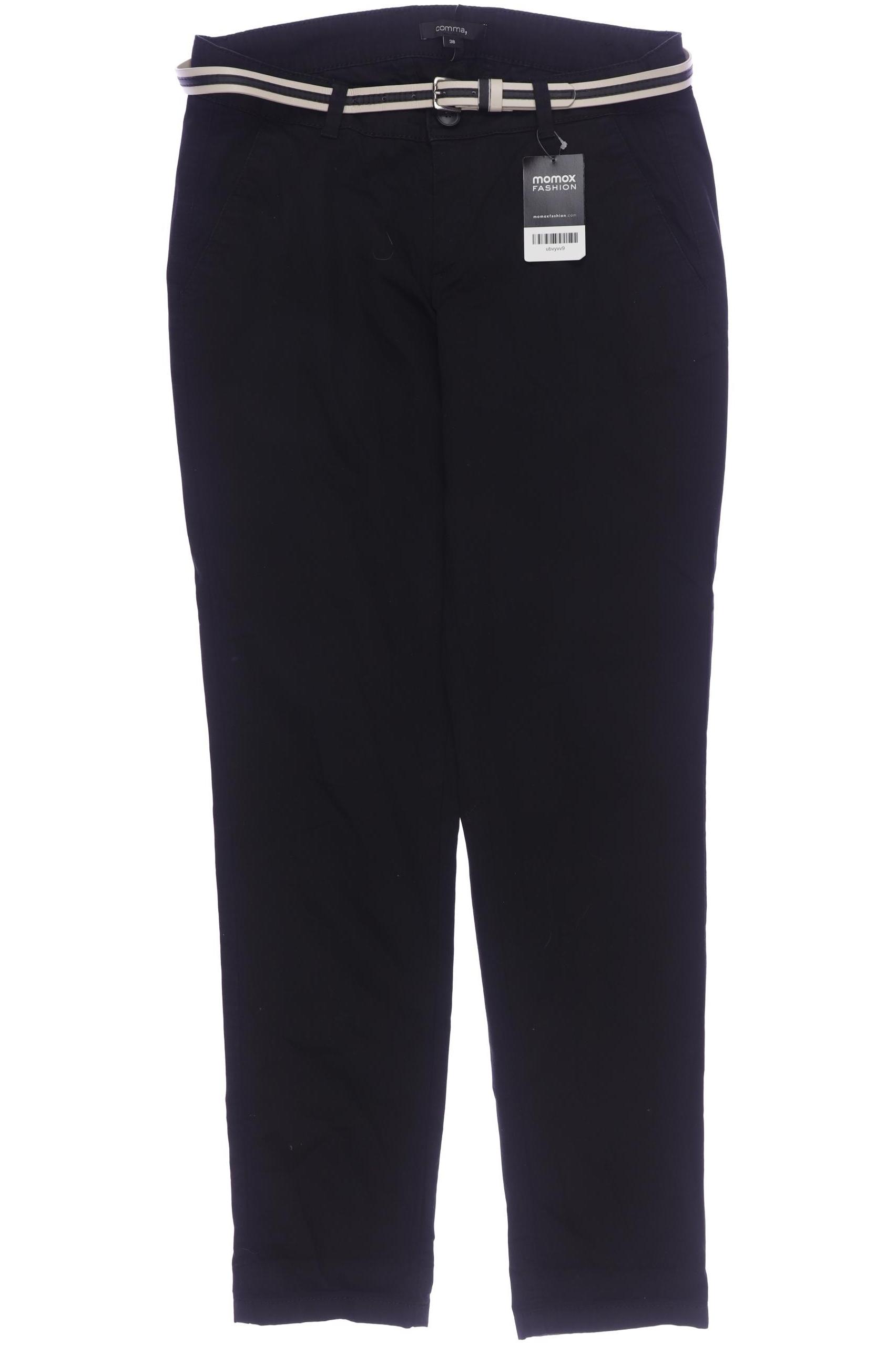 

Comma Damen Stoffhose, schwarz, Gr. 38
