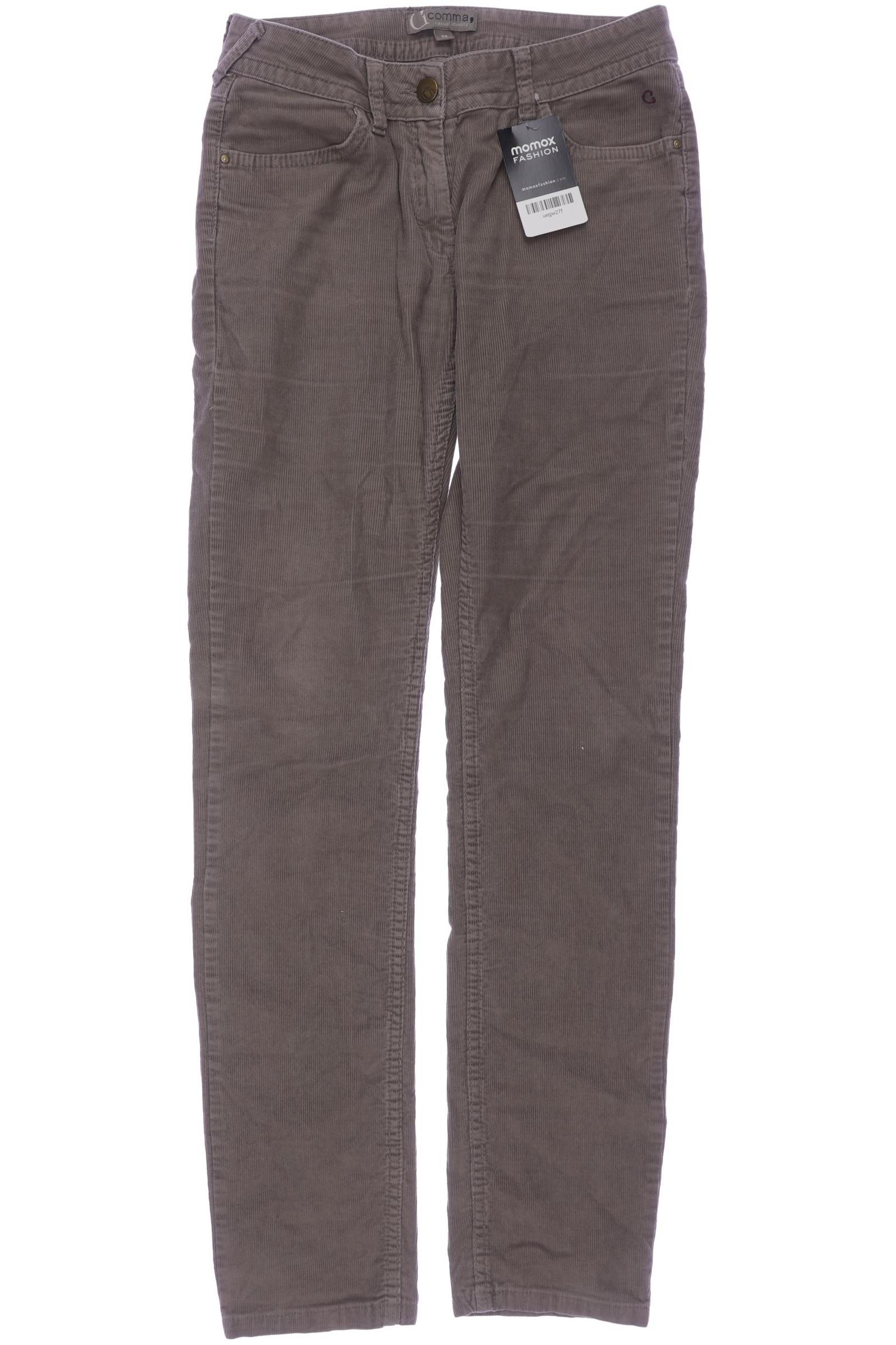 

Comma Damen Stoffhose, beige, Gr. 34