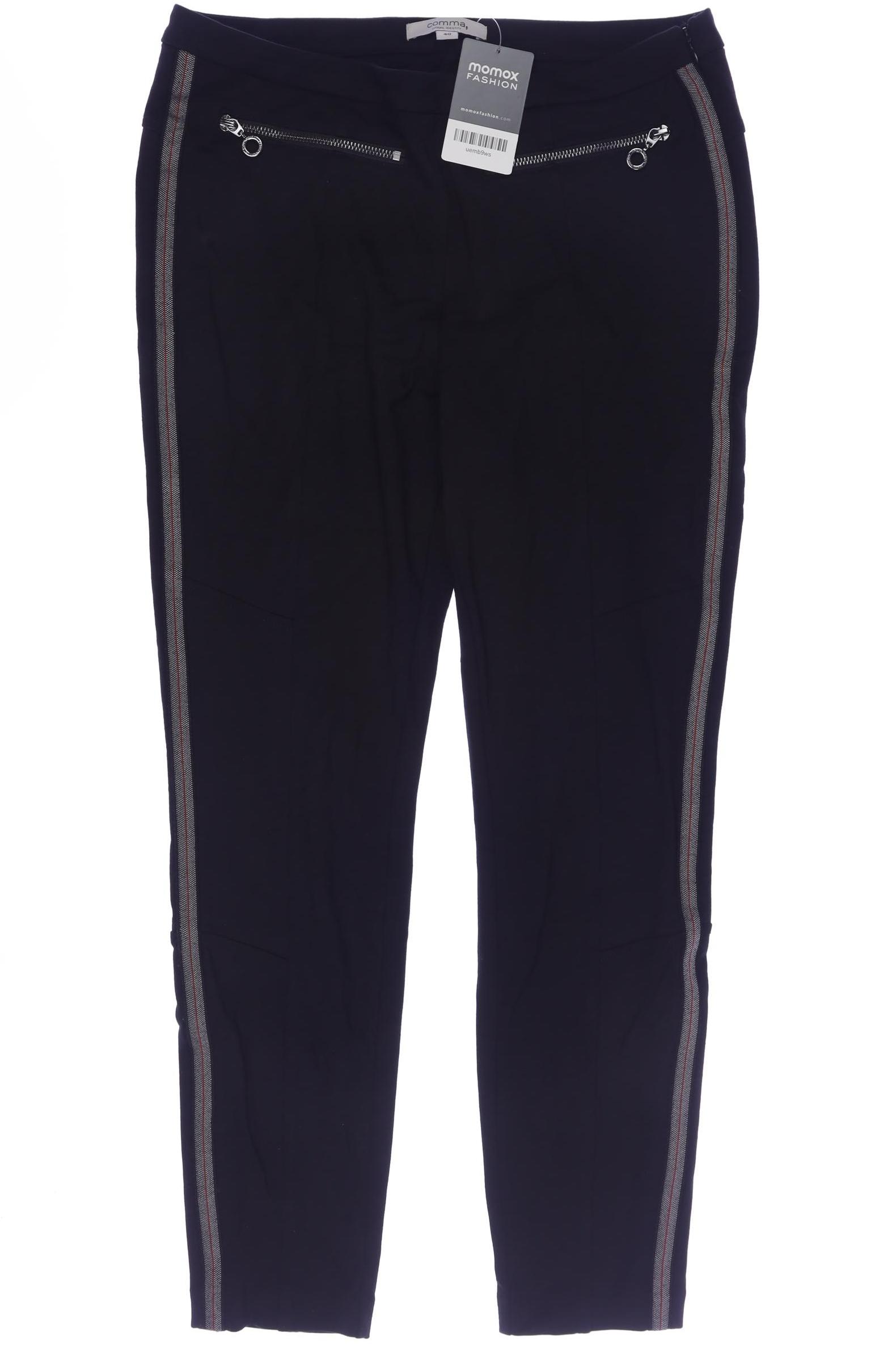 

Comma Damen Stoffhose, schwarz, Gr. 40