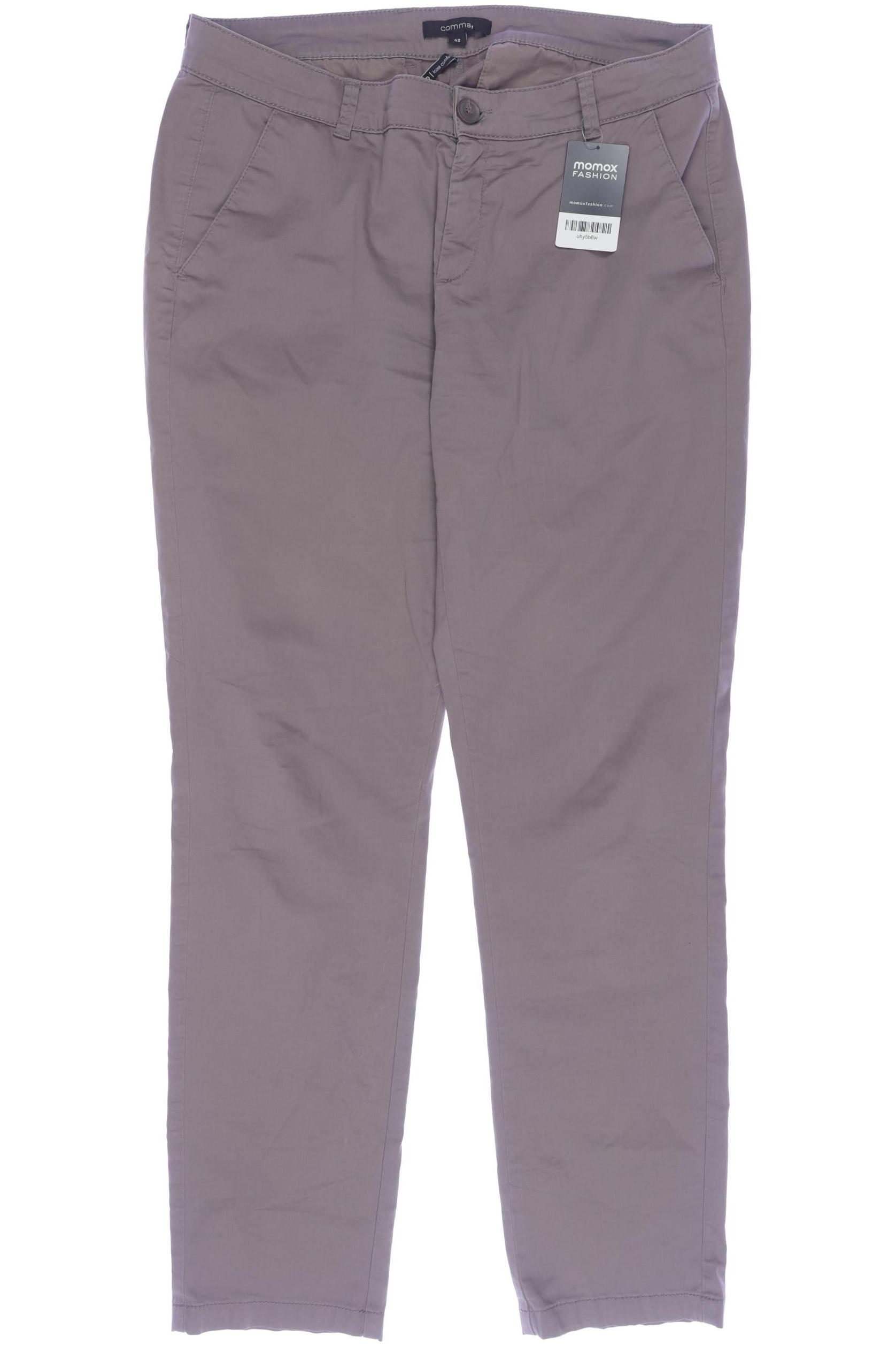 

Comma Damen Stoffhose, grau, Gr. 42