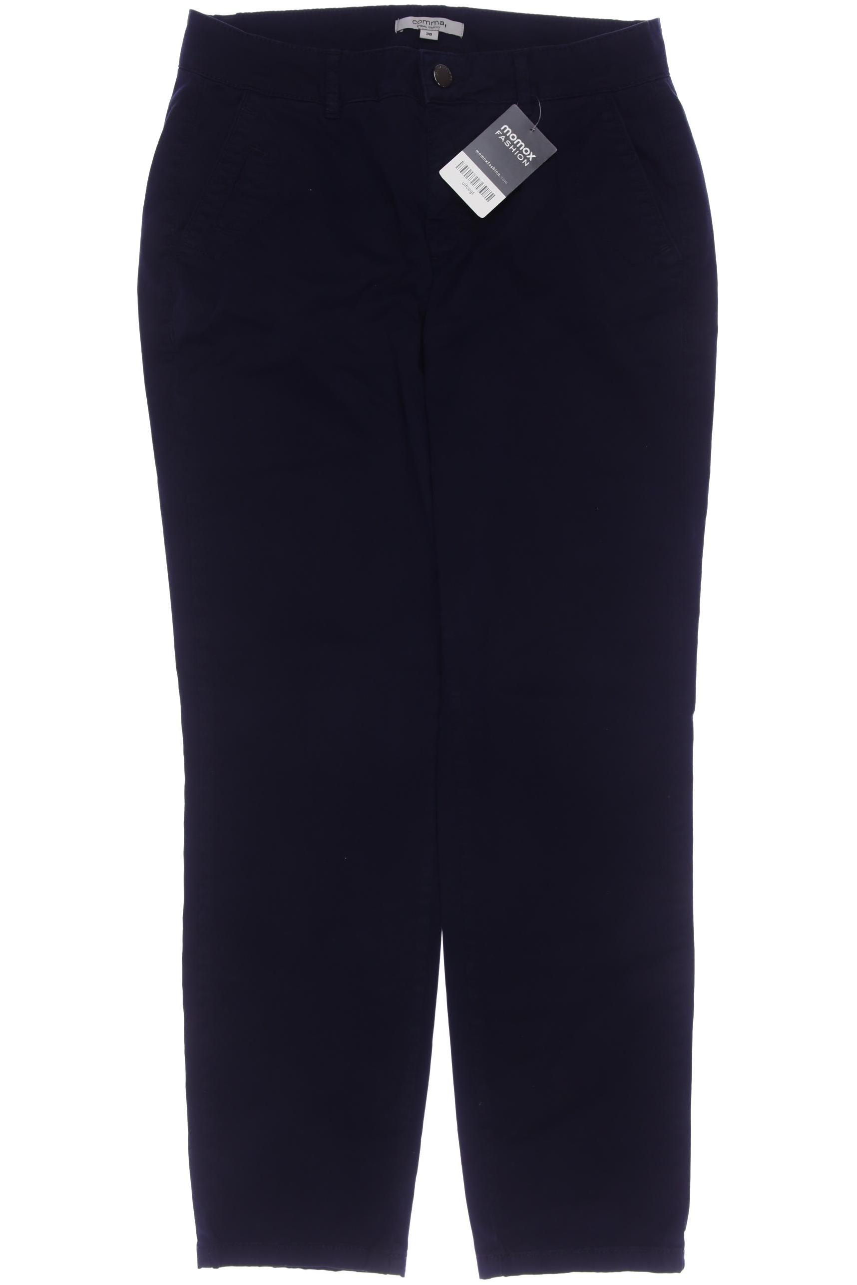 

Comma Damen Stoffhose, marineblau, Gr. 38