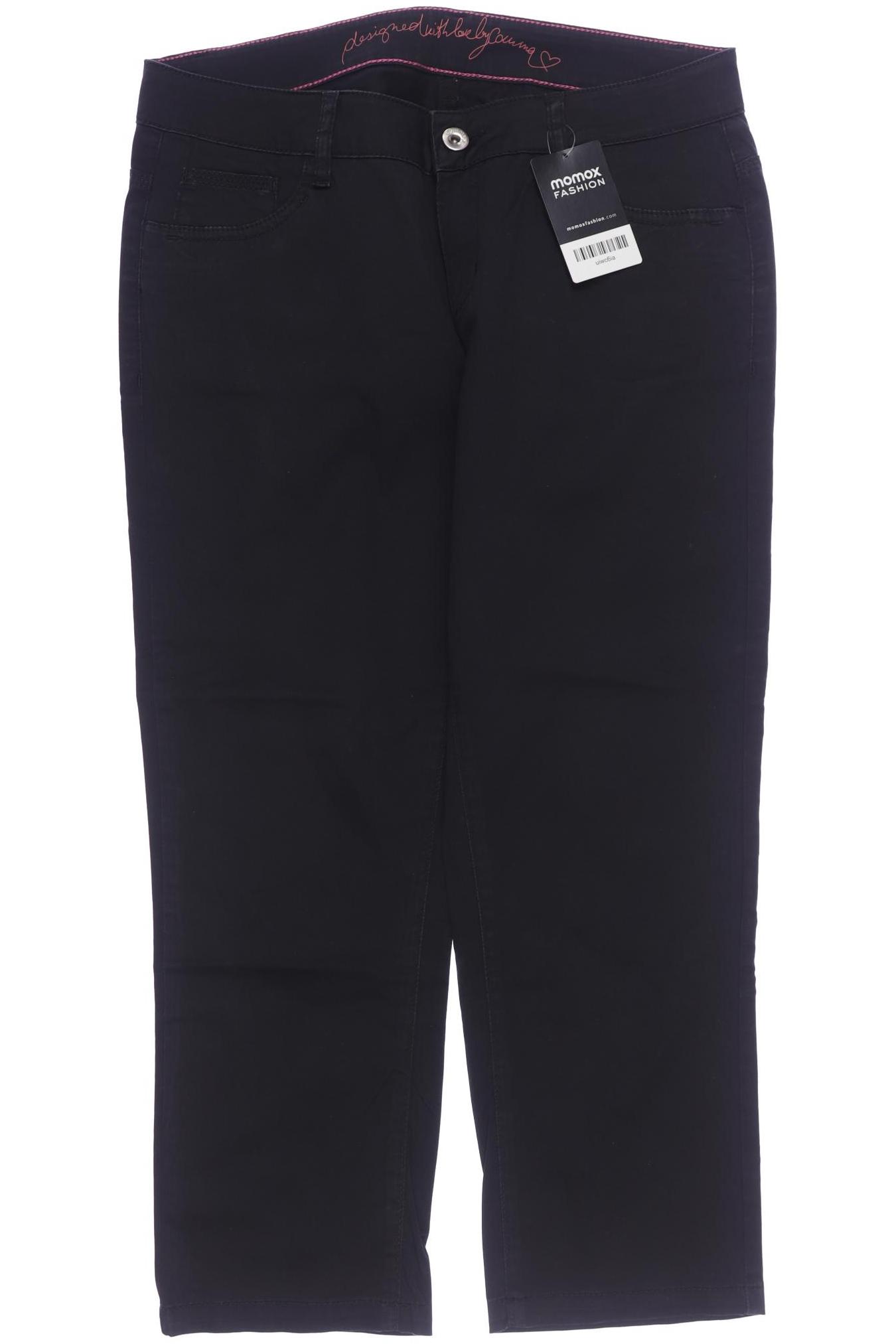 

Comma Damen Stoffhose, schwarz, Gr. 38