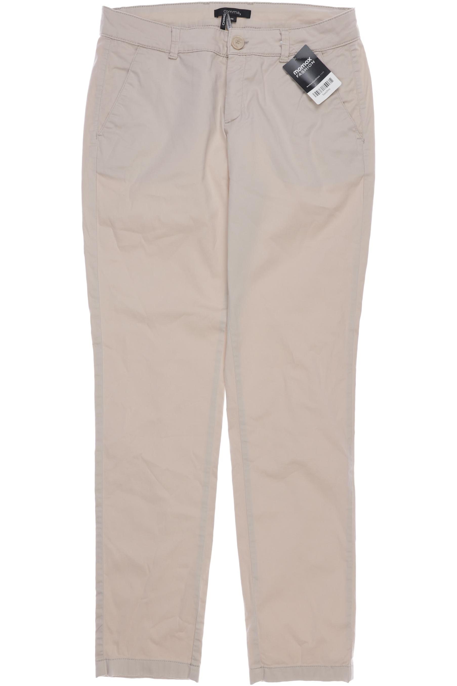 

Comma Damen Stoffhose, beige, Gr. 38