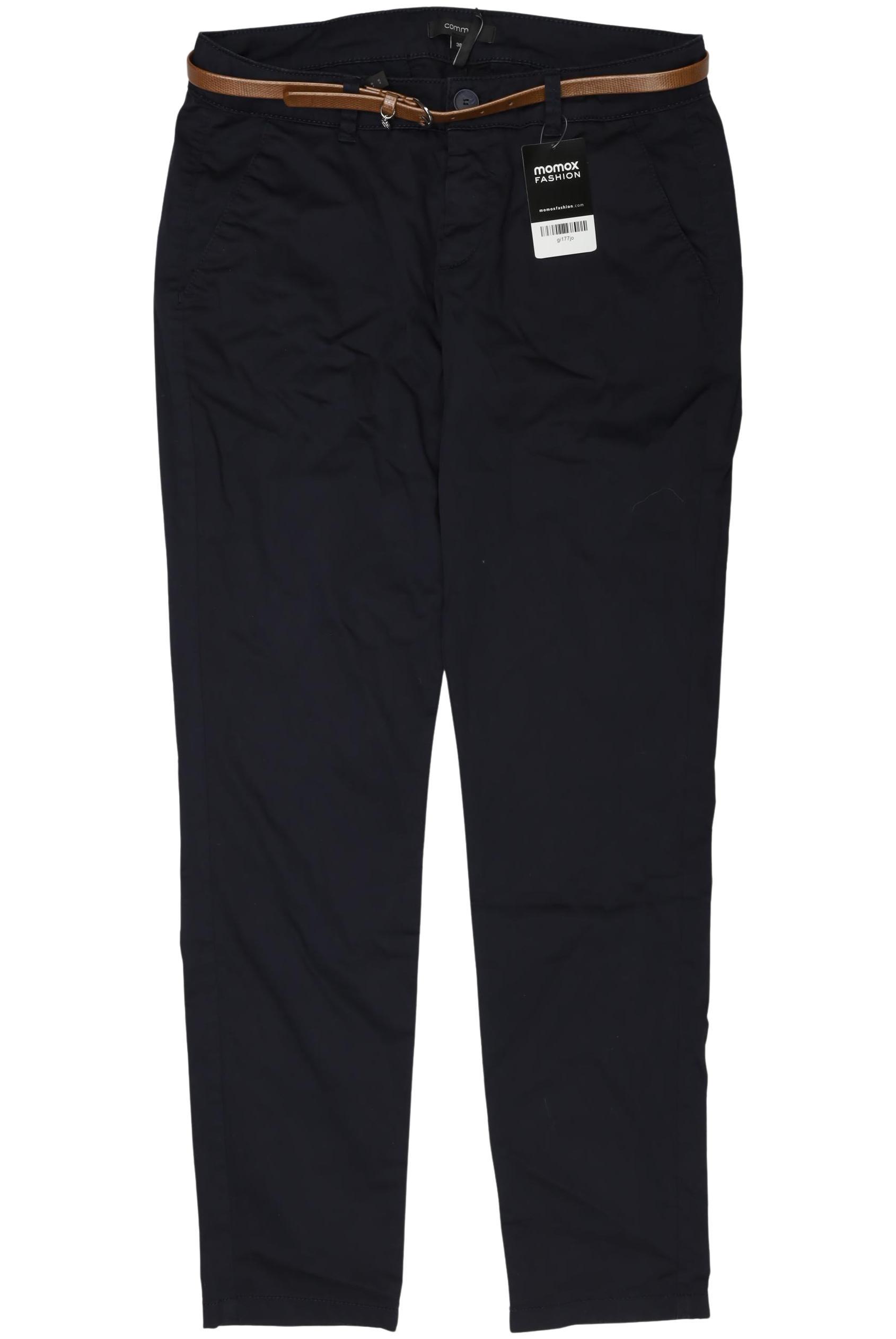 

Comma Damen Stoffhose, marineblau, Gr. 38