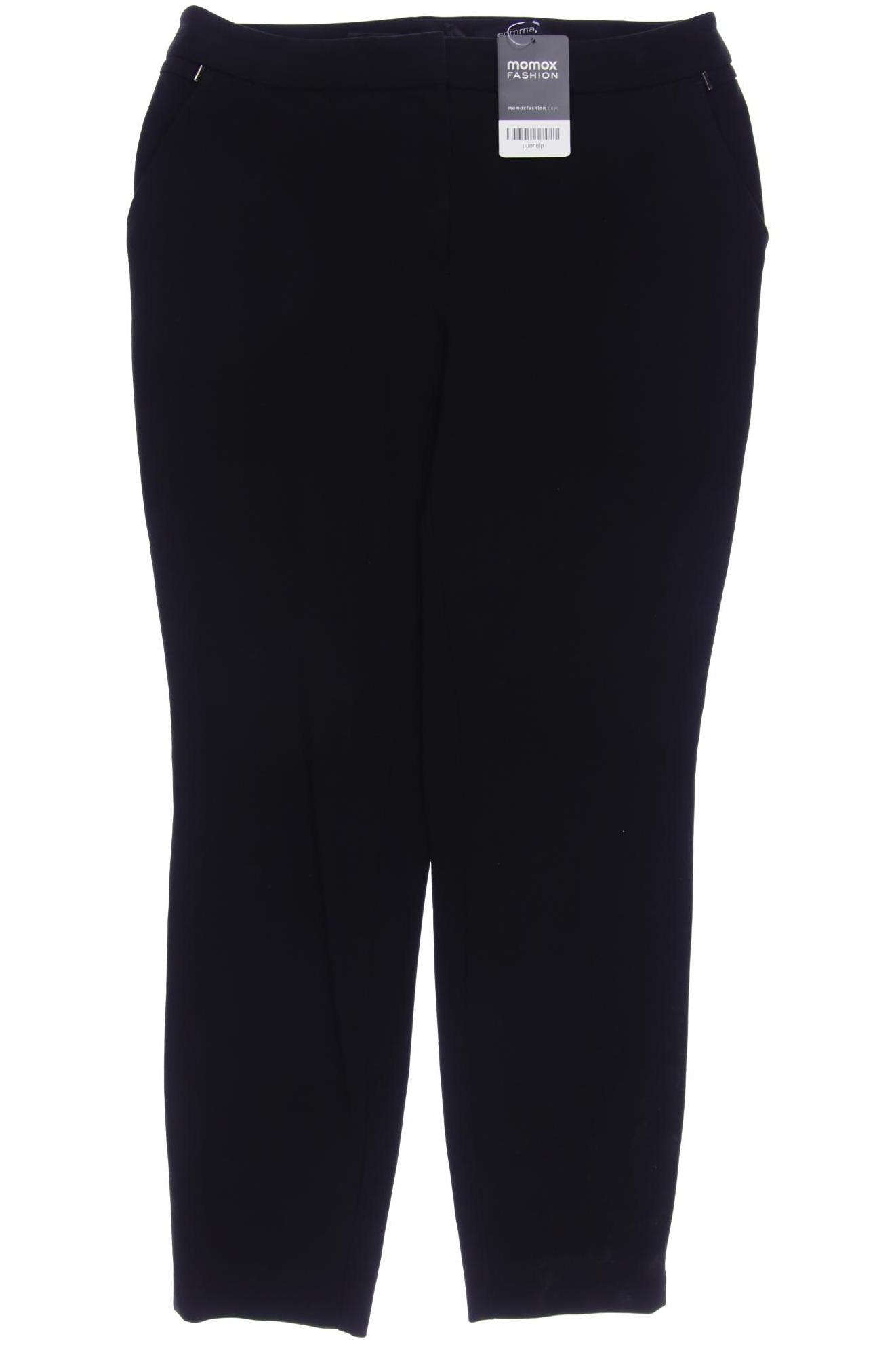 

Comma Damen Stoffhose, schwarz