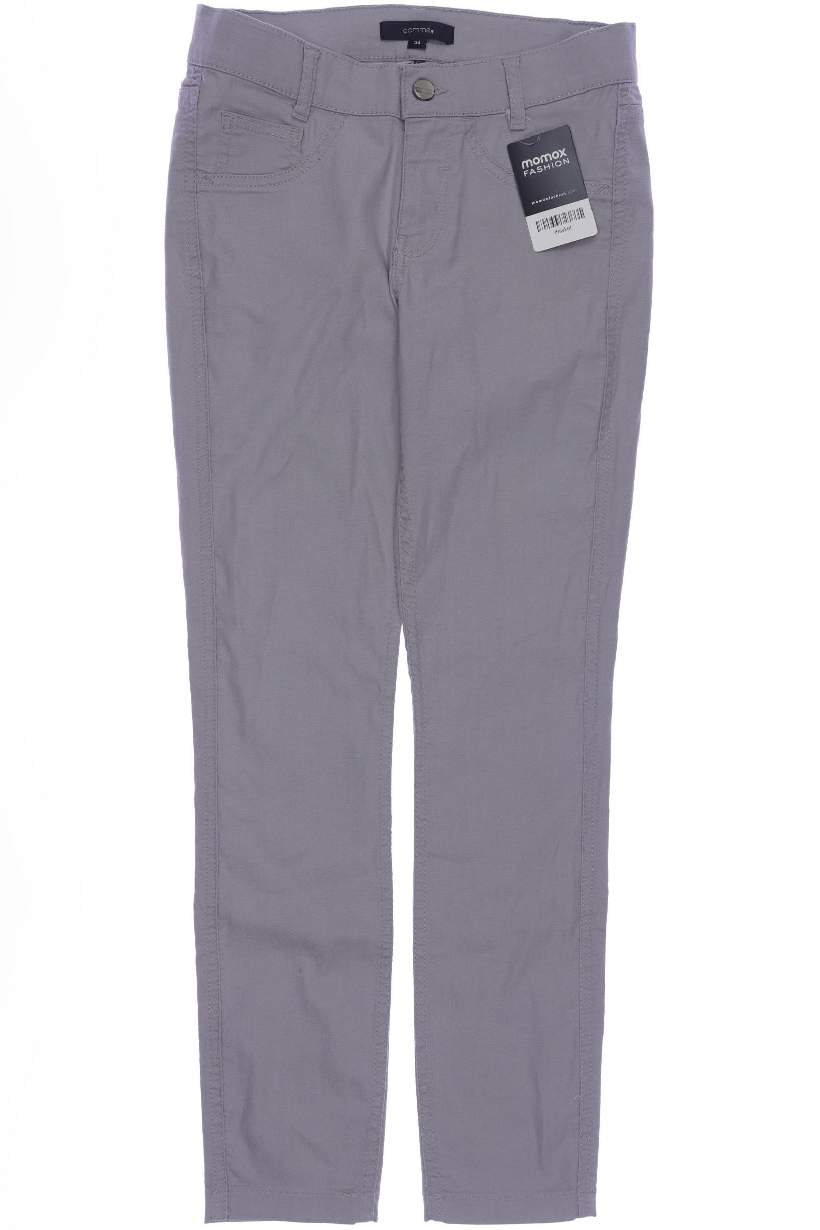 

Comma Damen Stoffhose, grau, Gr. 34
