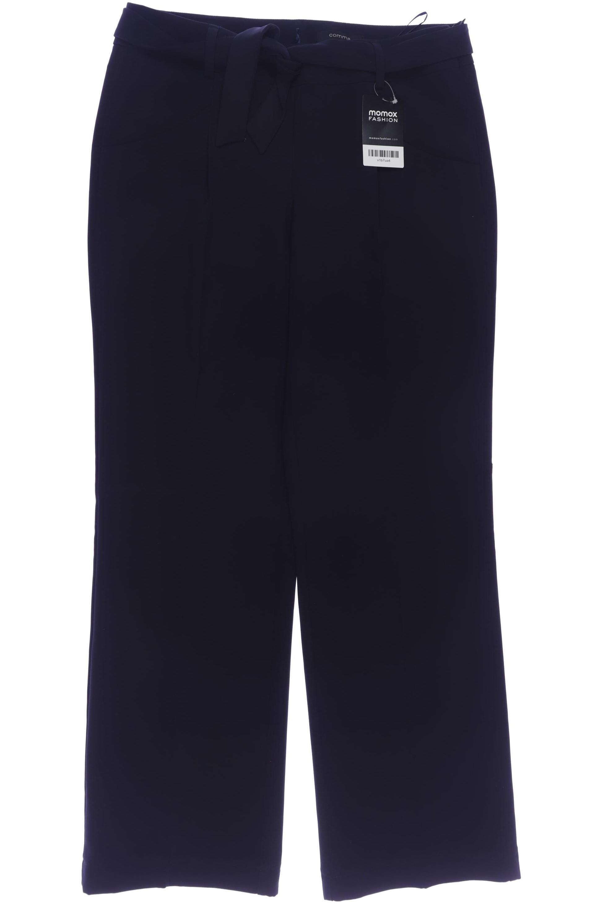 

Comma Damen Stoffhose, marineblau, Gr. 38