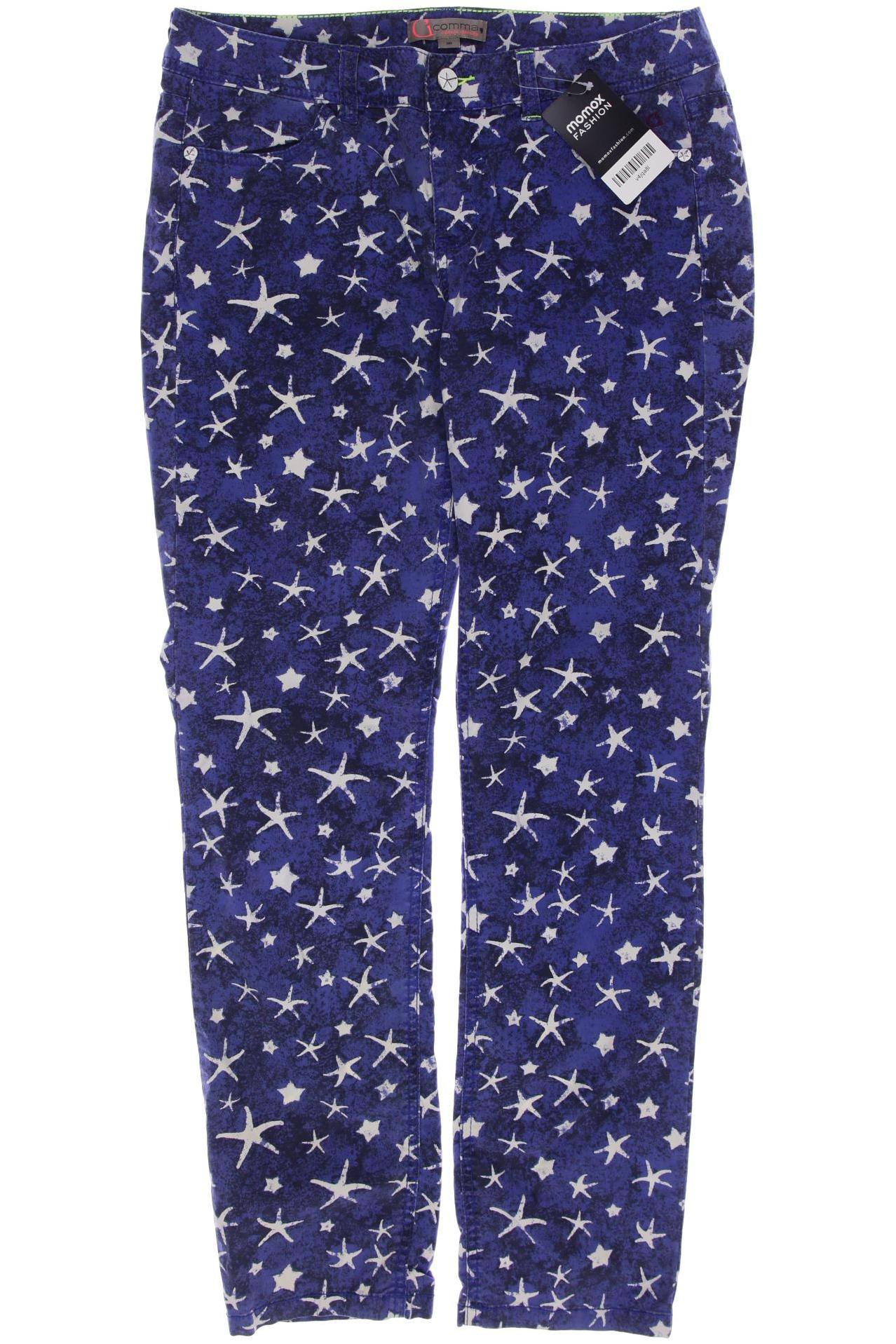 

Comma Damen Stoffhose, blau