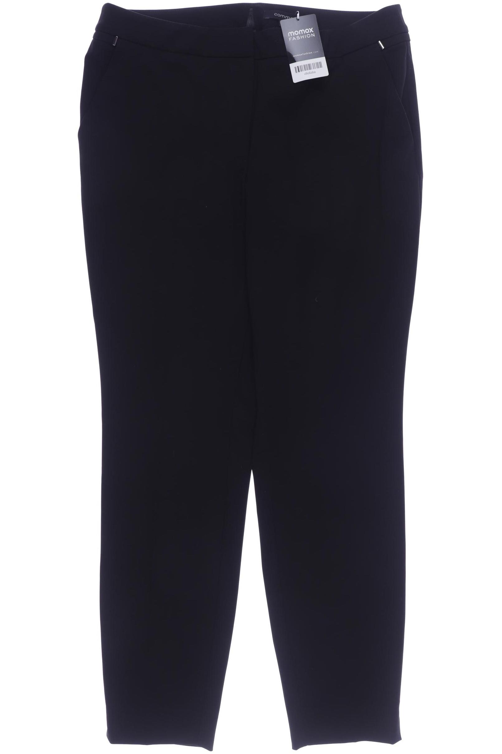 

Comma Damen Stoffhose, schwarz