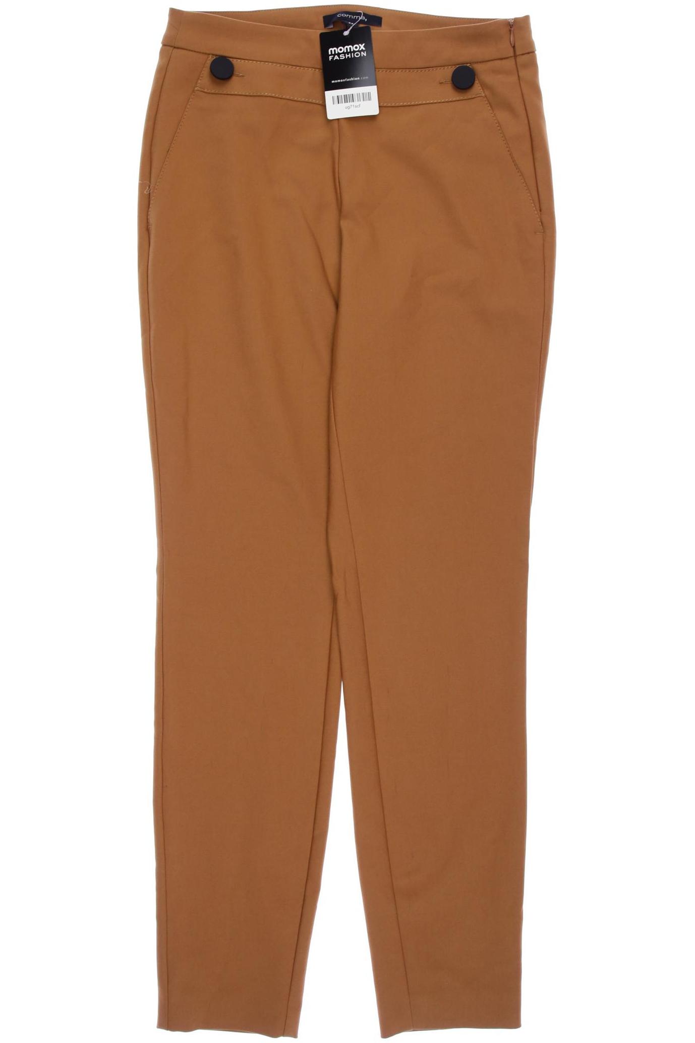 

Comma Damen Stoffhose, braun, Gr. 34