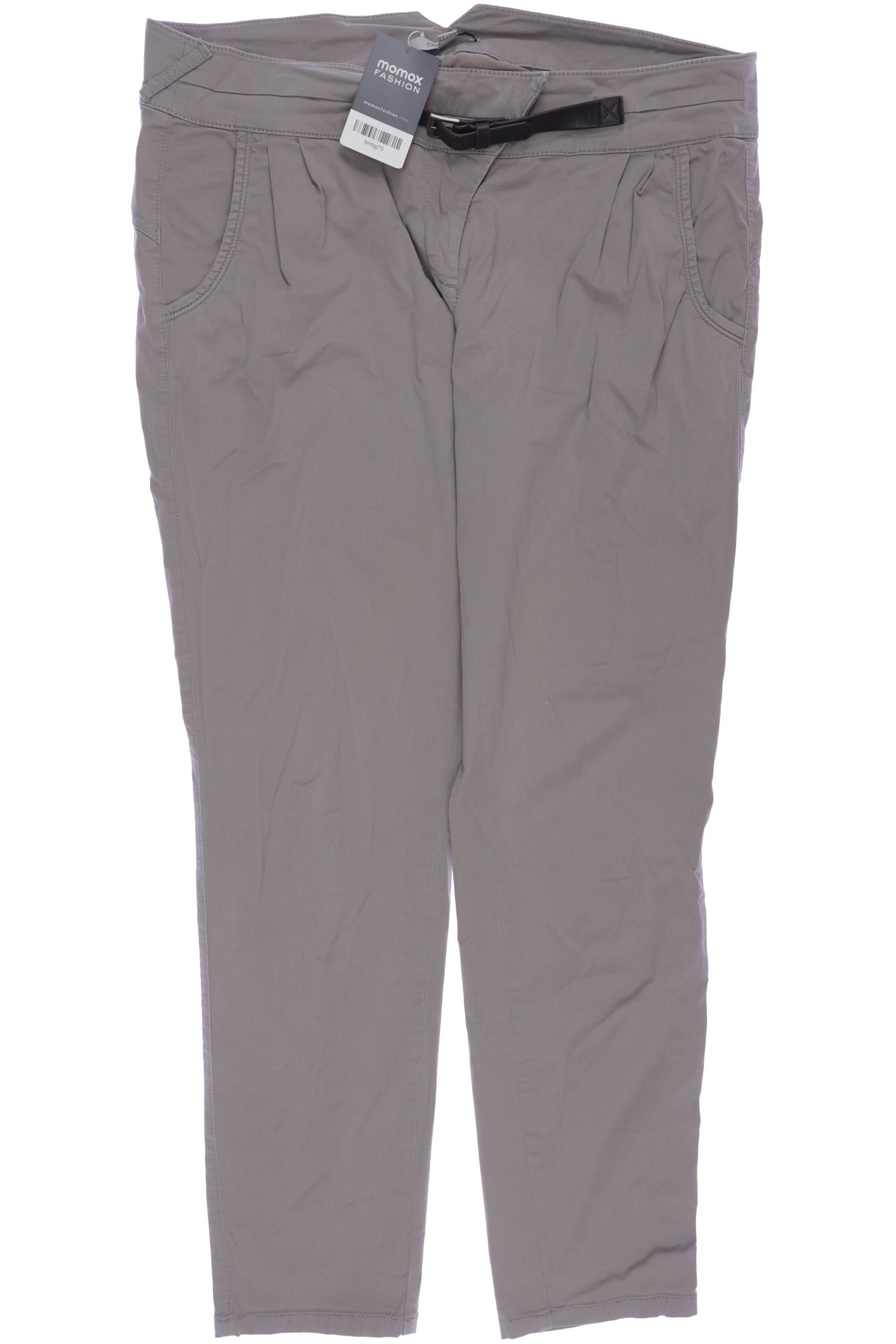 

Comma Damen Stoffhose, beige, Gr. 44