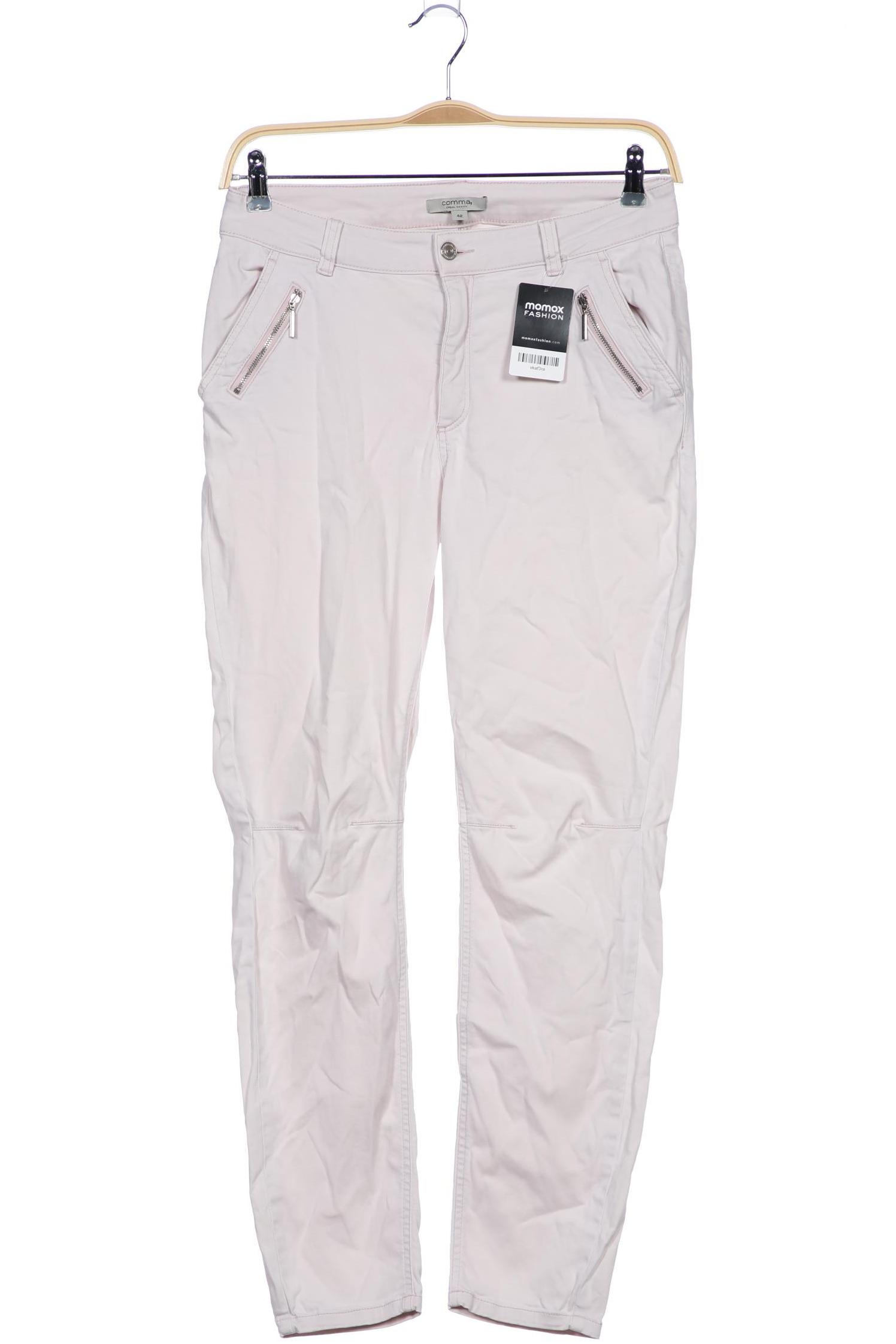 

Comma Damen Stoffhose, weiß, Gr. 42