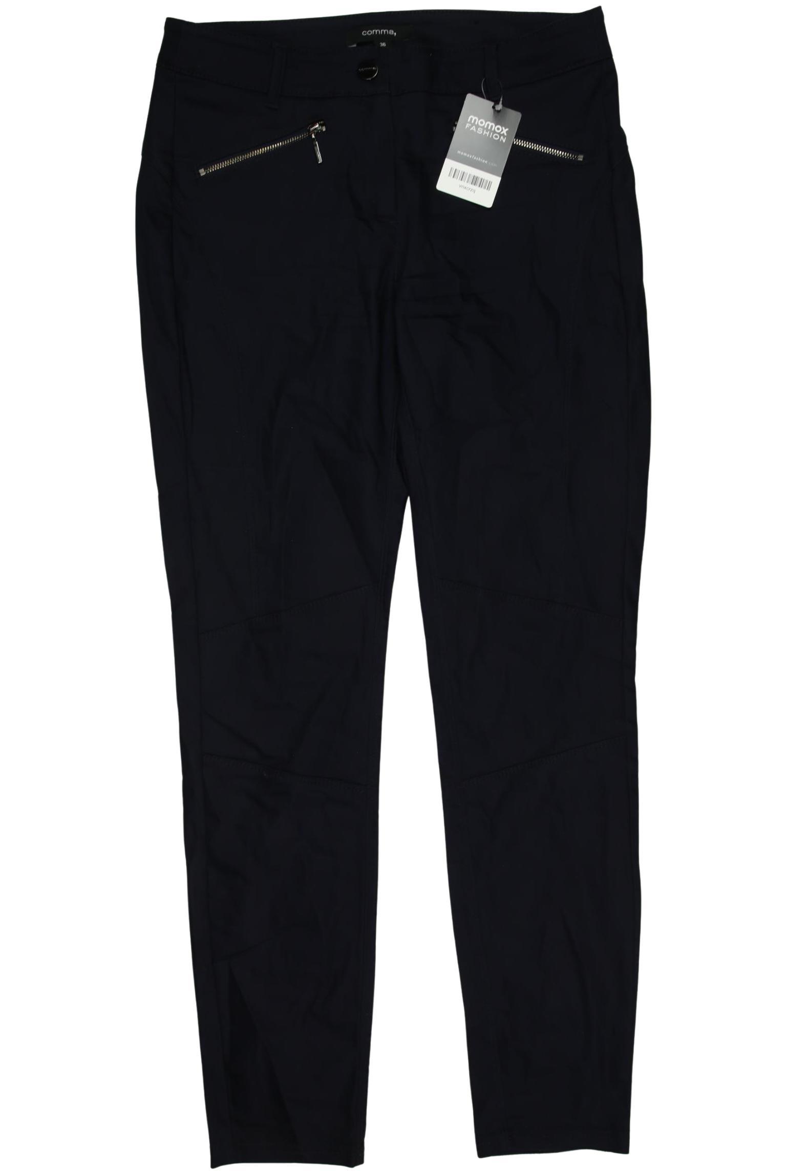 

Comma Damen Stoffhose, marineblau, Gr. 36