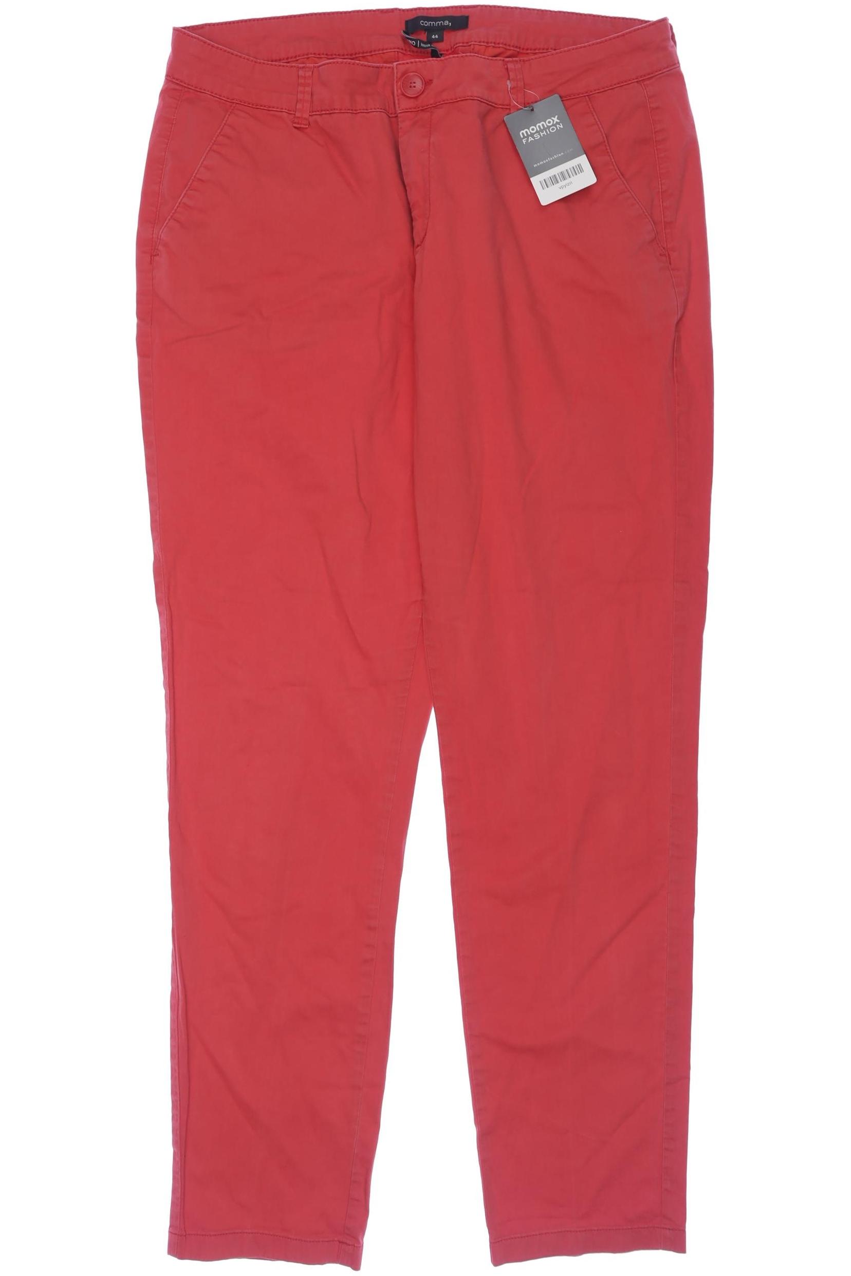 

Comma Damen Stoffhose, rot, Gr. 44
