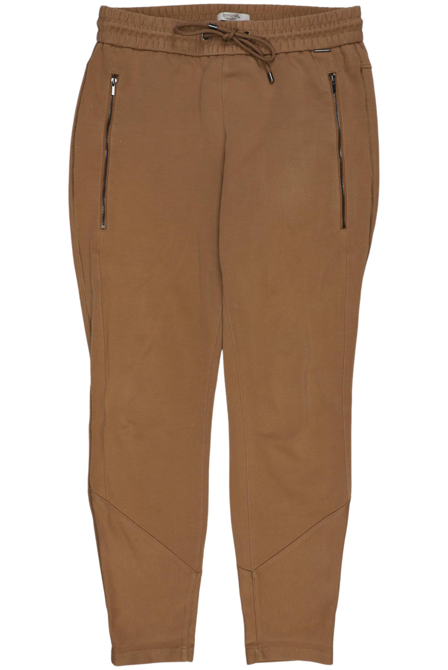 

Comma Damen Stoffhose, braun, Gr. 38